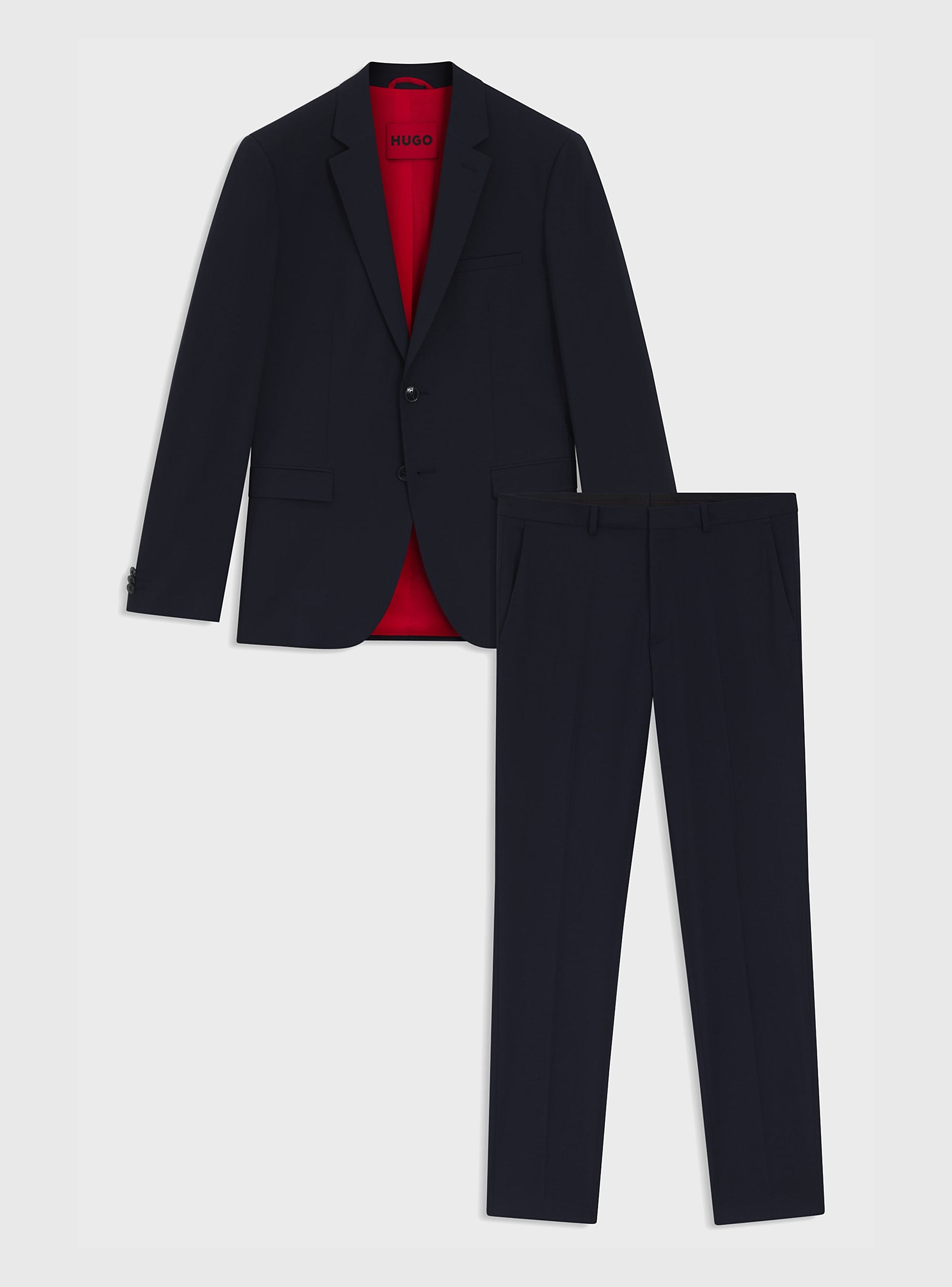 HUGO Extra Slim Fit Suit Arti-Hesten253X-MH - Dark Blue