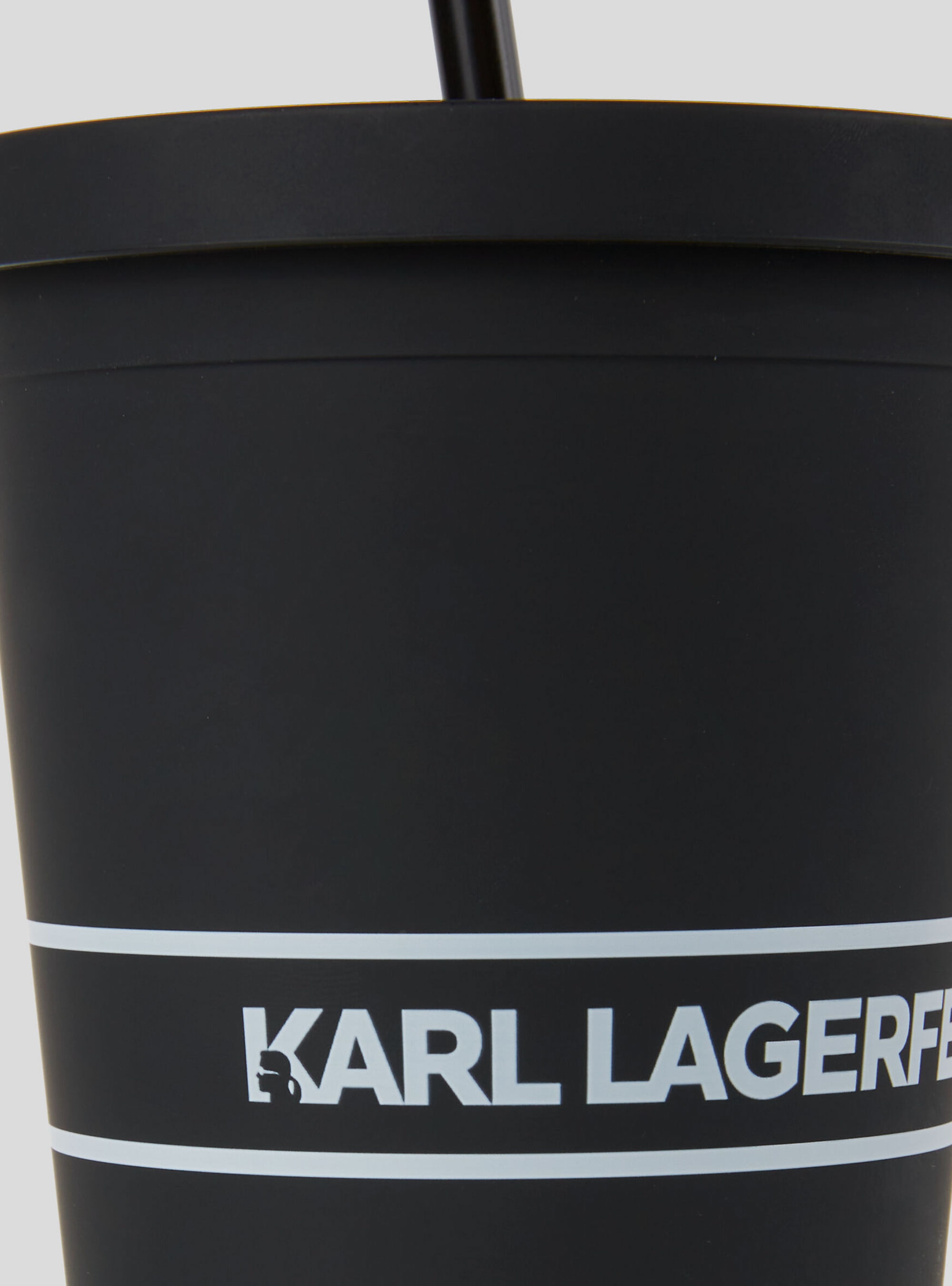 Karl Lagerfeld Logo To-Go Cup - Black