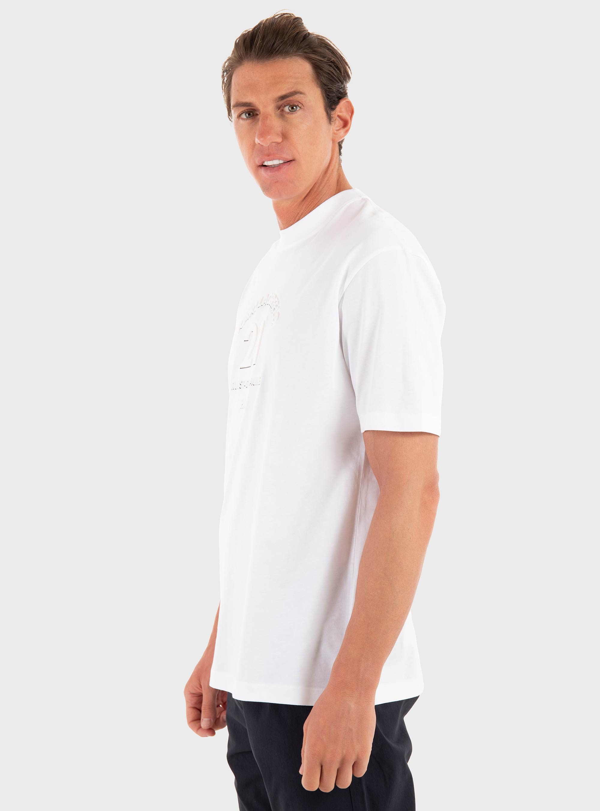 Karl Lagerfeld Loose Fit T-Shirt - White