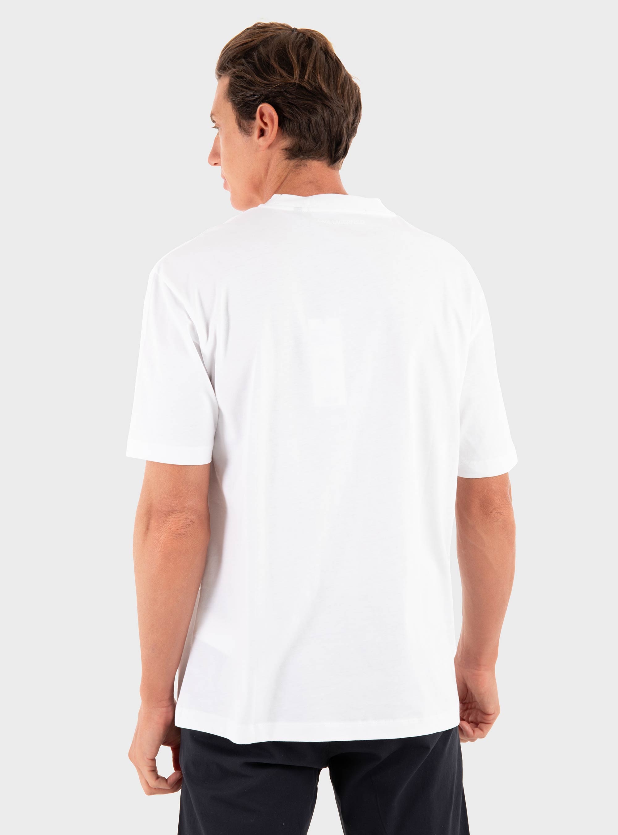Karl Lagerfeld Loose Fit T-Shirt - White
