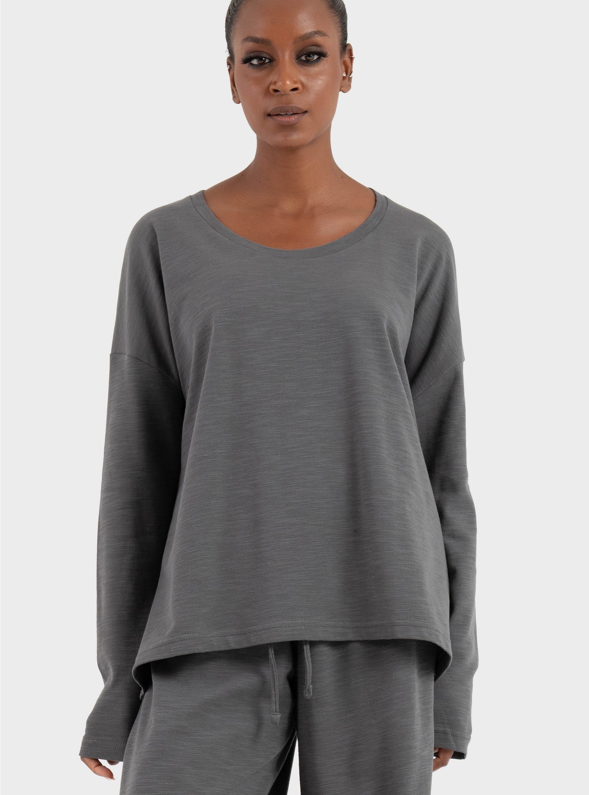 Four Minds Blouse - Dark Grey