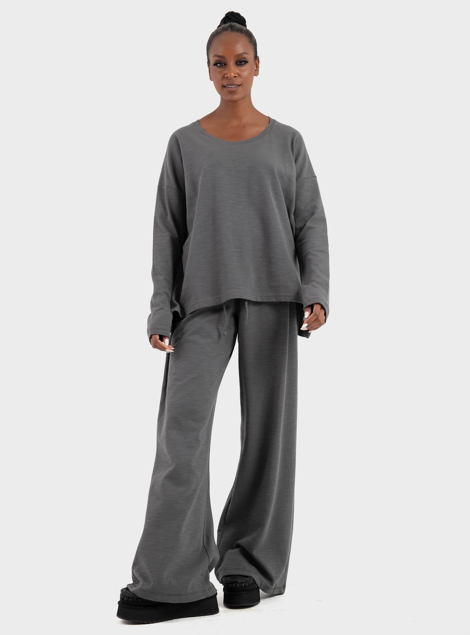 Four Minds Blouse - Dark Grey