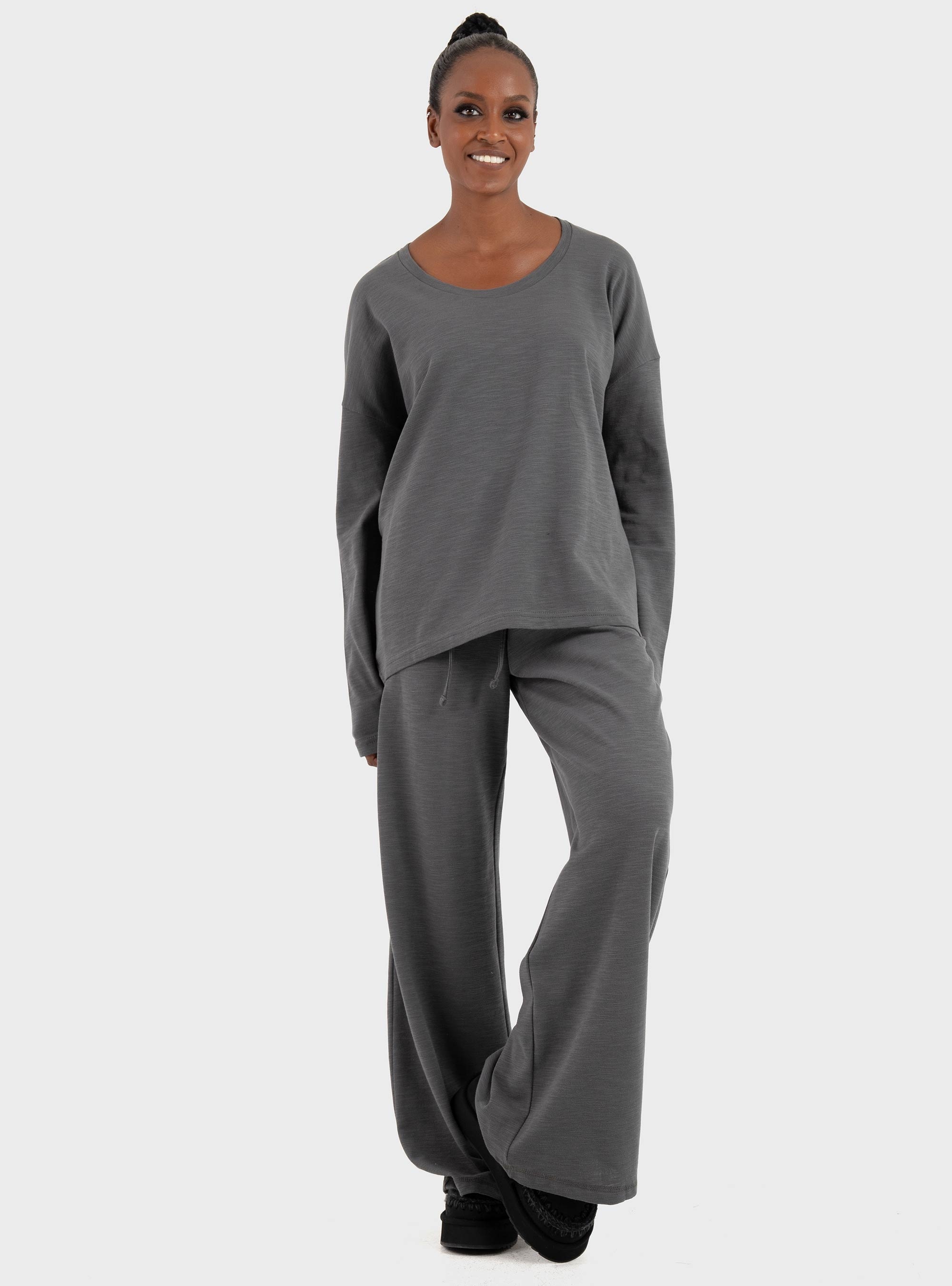 Four Minds Blouse - Dark Grey