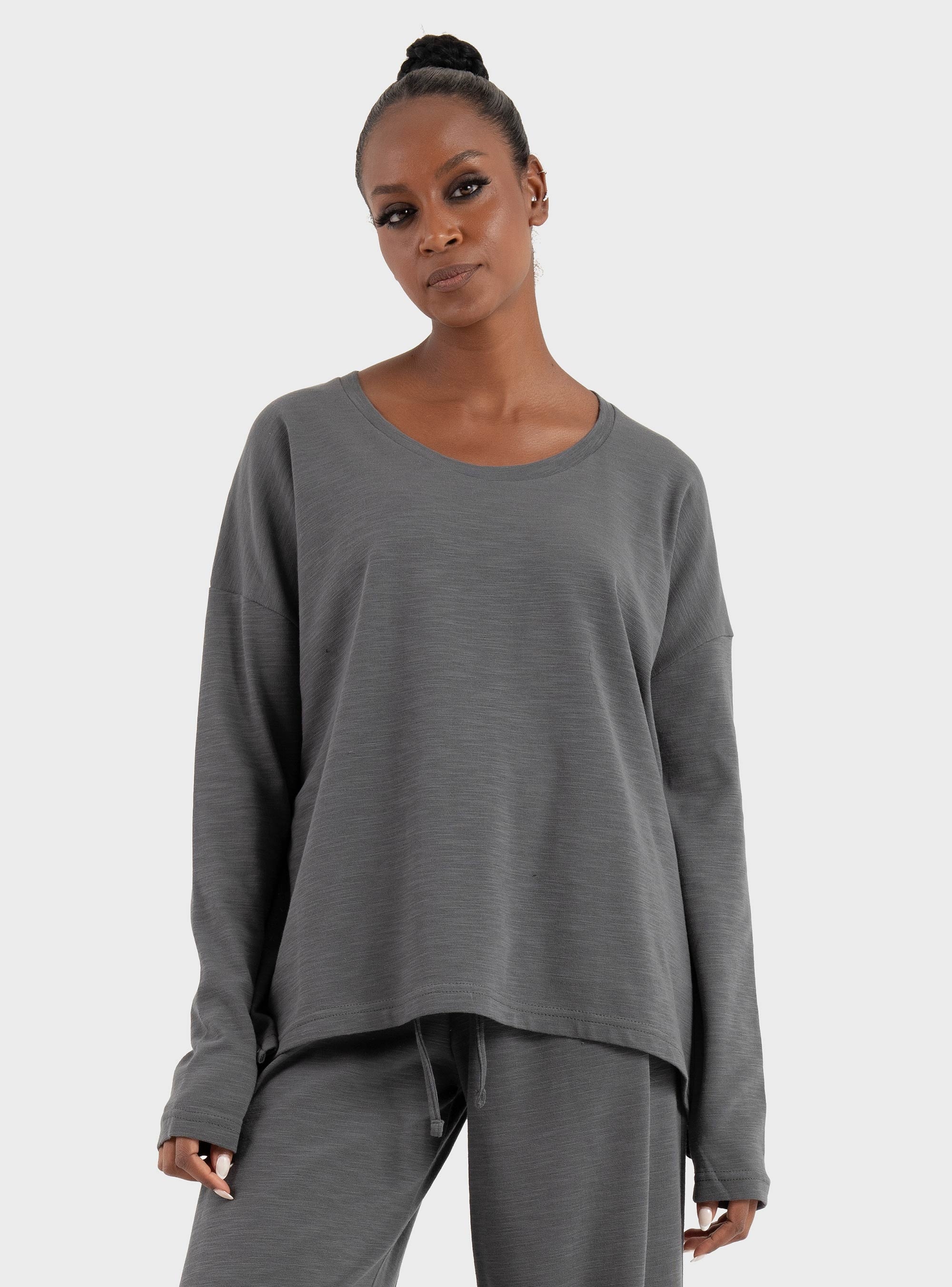 Four Minds Blouse - Dark Grey