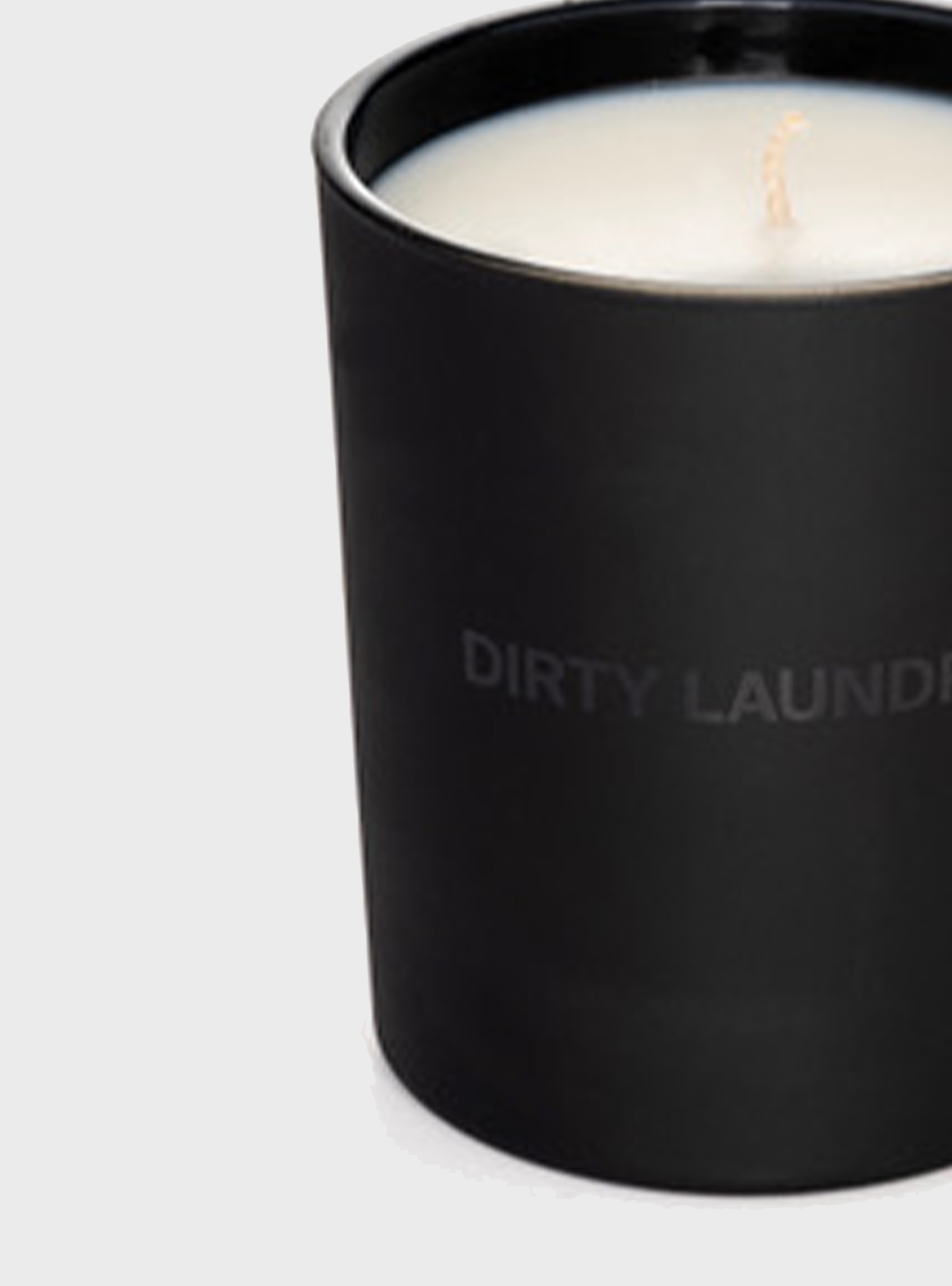 Dirty Laundry Scented Candle - Black