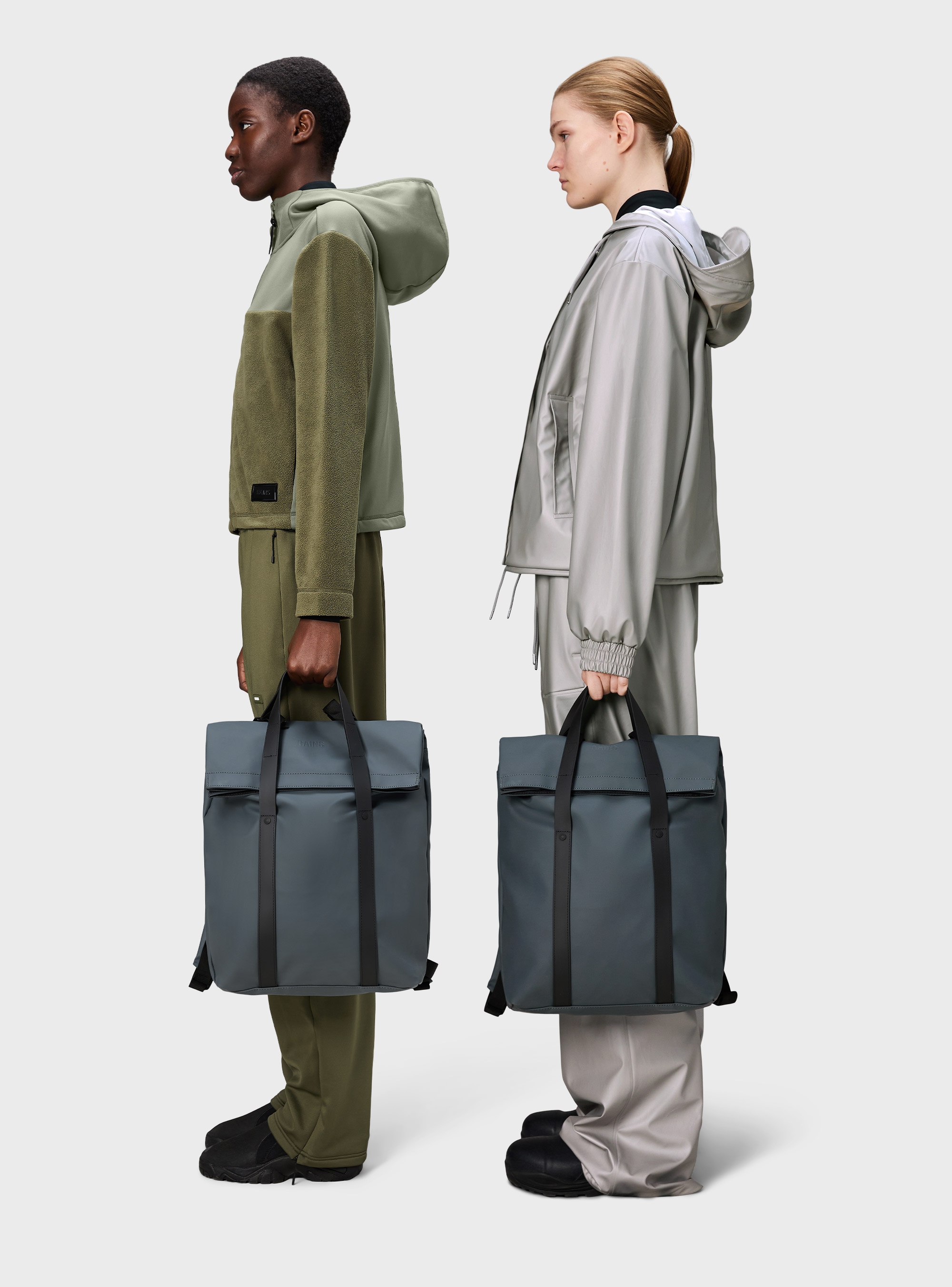 Rains 2 Way Tote Backpack - Teal