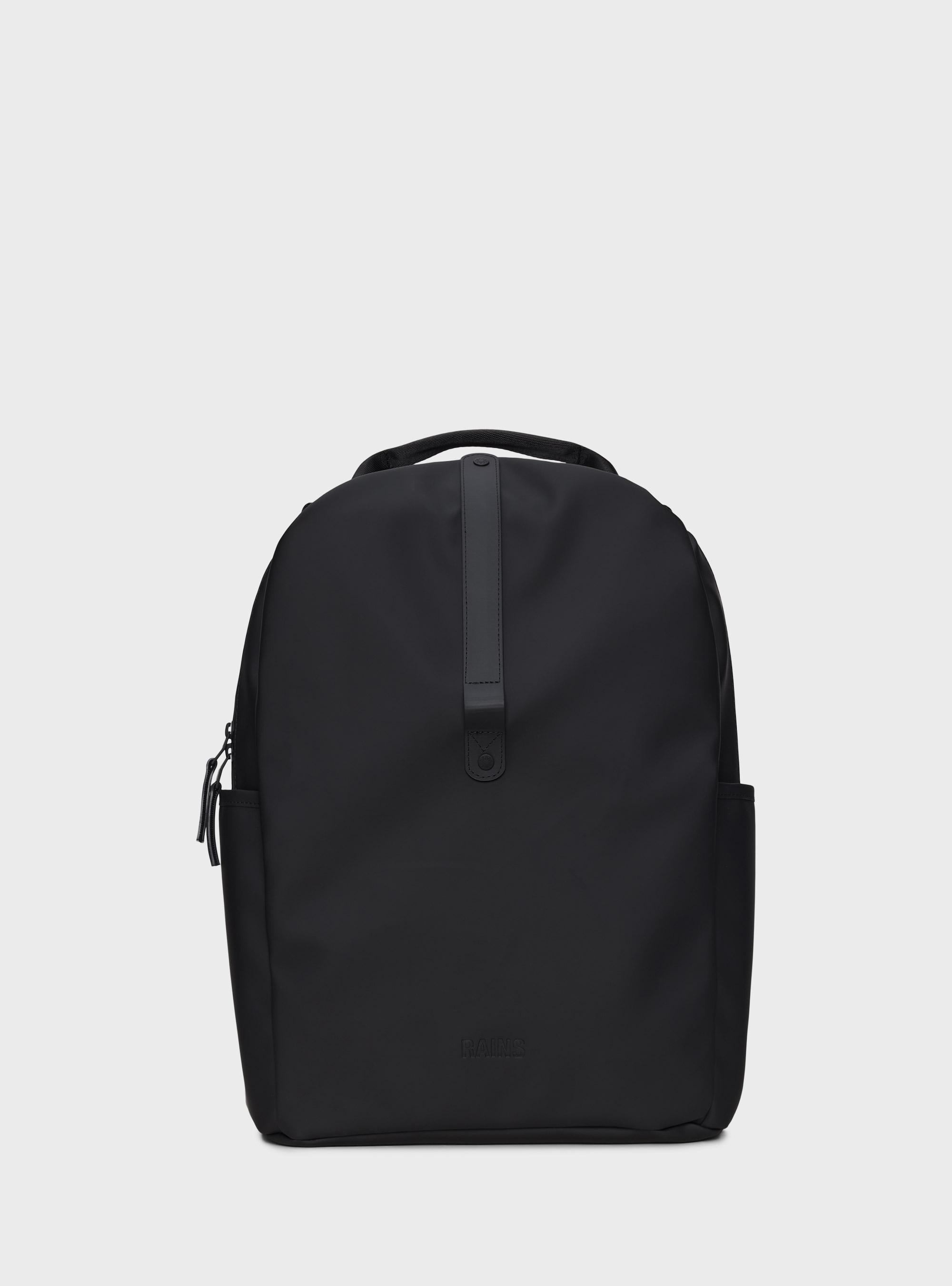 Rains Clip Front Backpack - Black