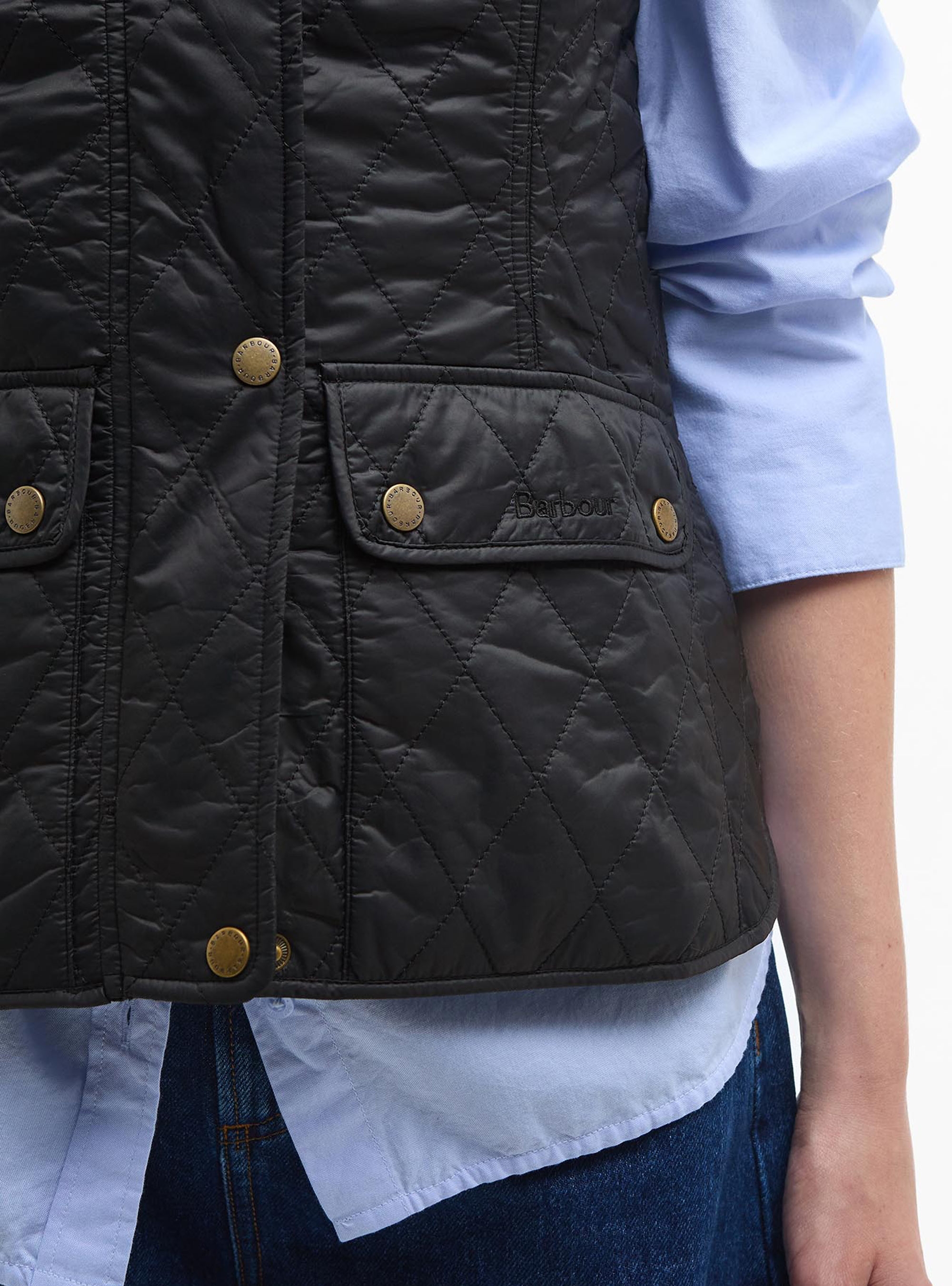 Barbour Otterburn Quilted Gilet - Black