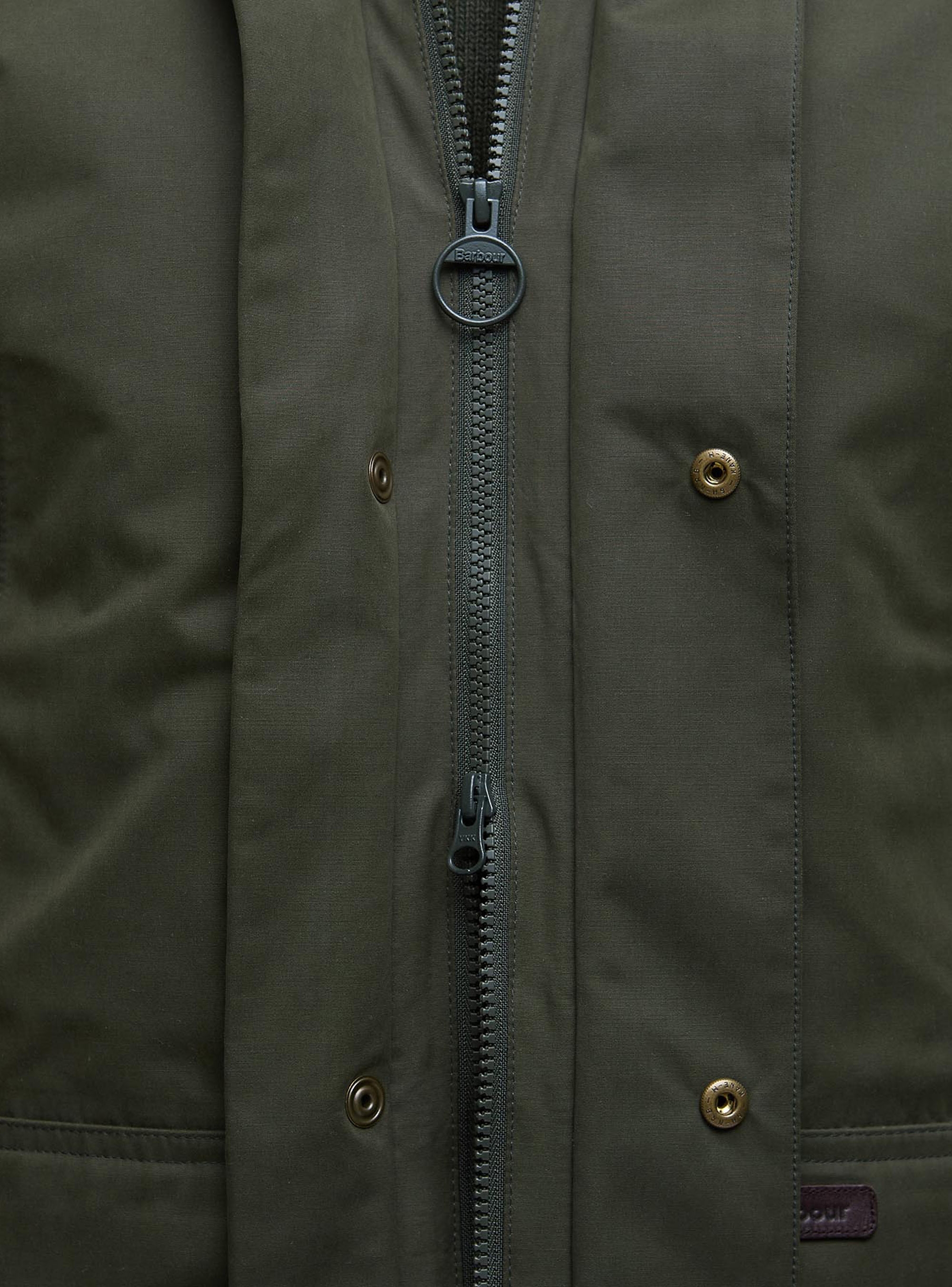 Barbour Farlam Waterproof Jacket - Olive 