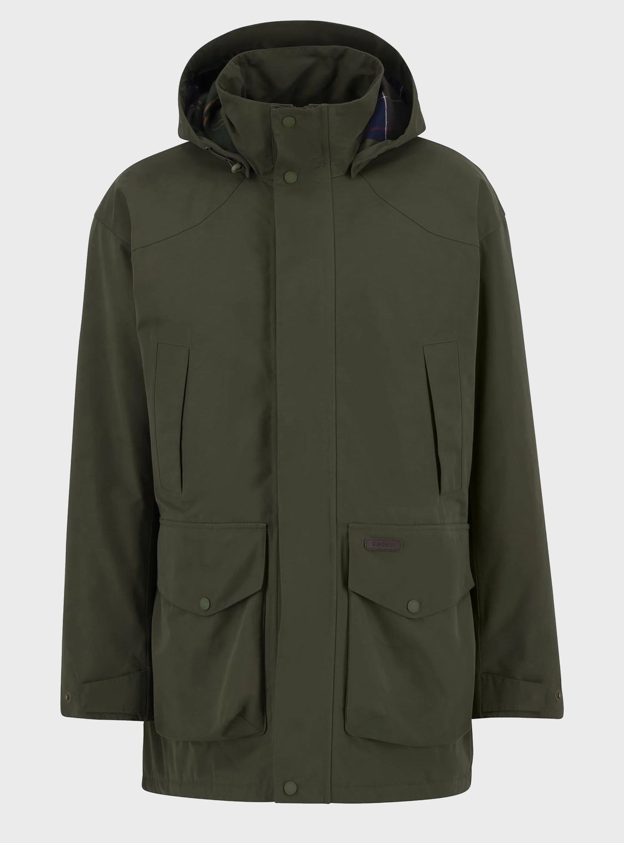 Barbour Farlam Waterproof Jacket - Olive 