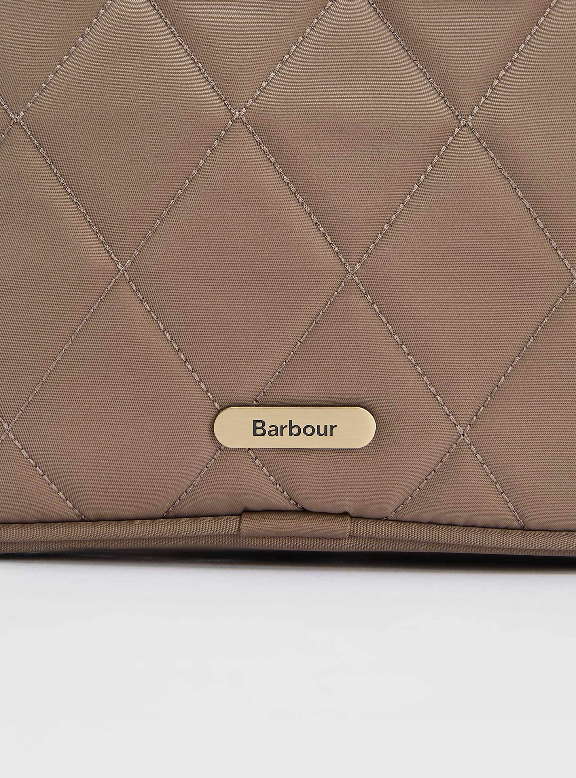 Barbour Quilted Crossbody Bag - Beige