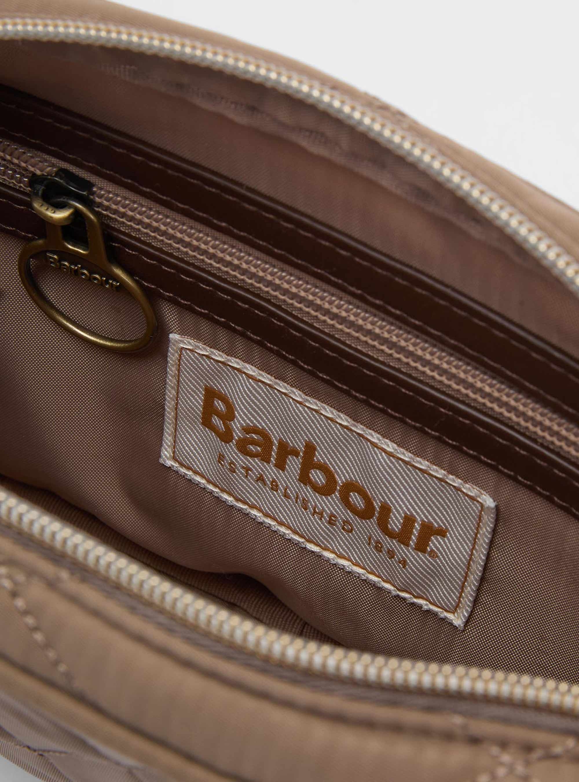 Barbour Quilted Crossbody Bag - Beige