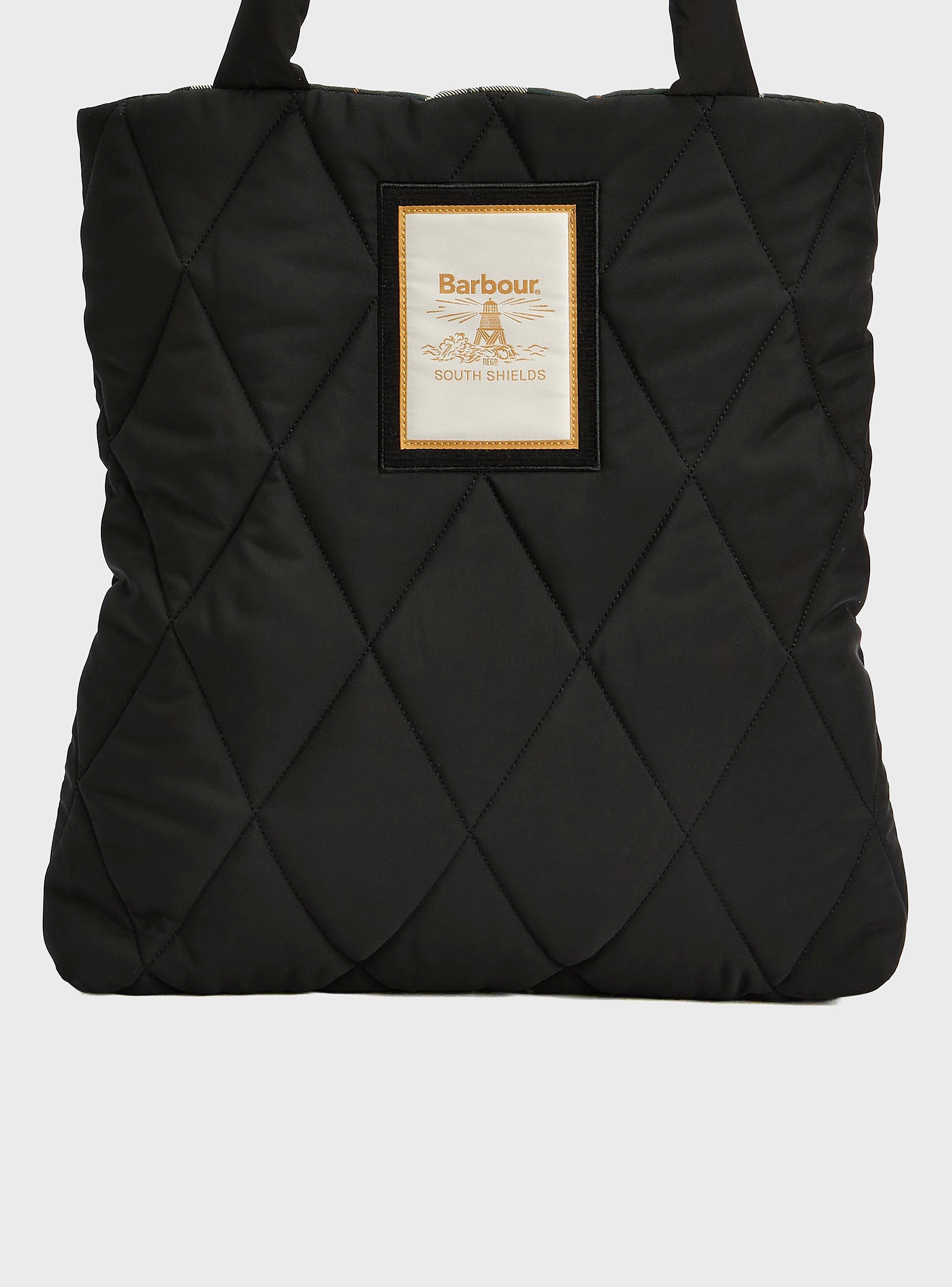 Barbour Mariah Quilted Tote Bag - Black