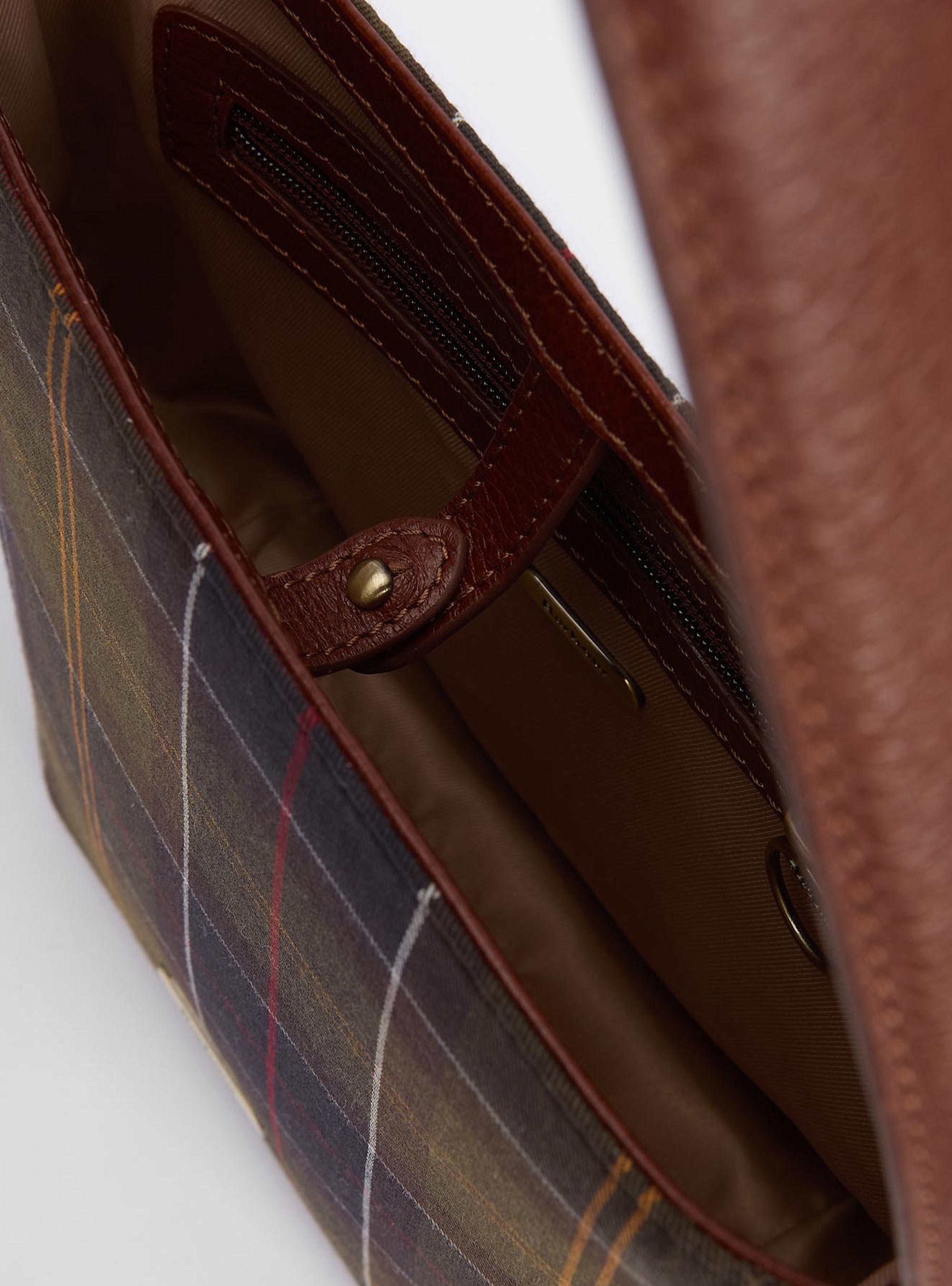 Barbour Cedar Tartan Bucket Bag - Tartan