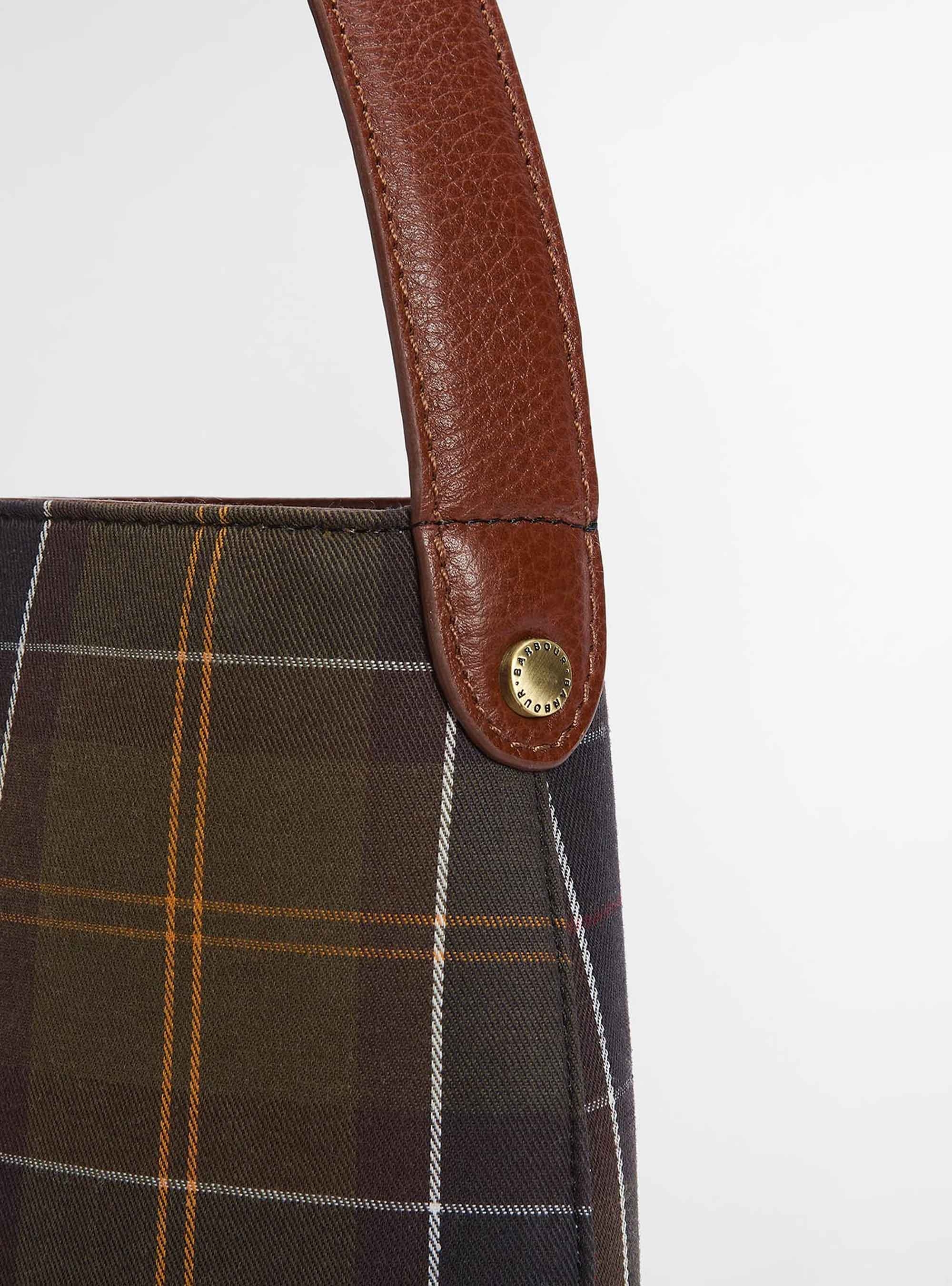 Barbour Cedar Tartan Bucket Bag - Tartan