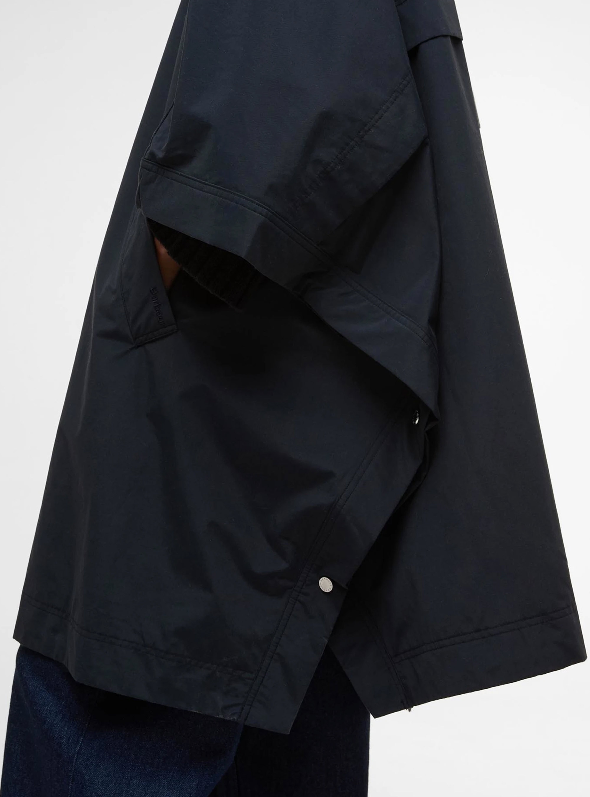 Barbour Everlee Showerproof Cape - Black