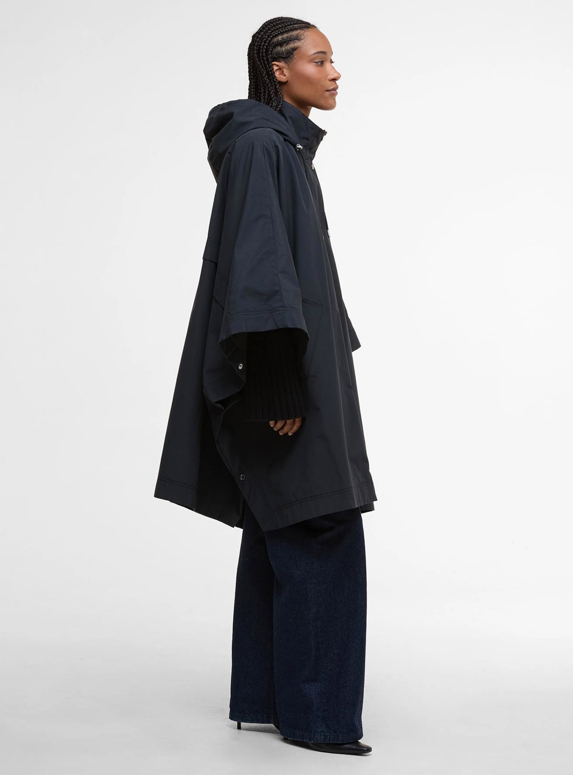 Barbour Everlee Showerproof Cape - Black