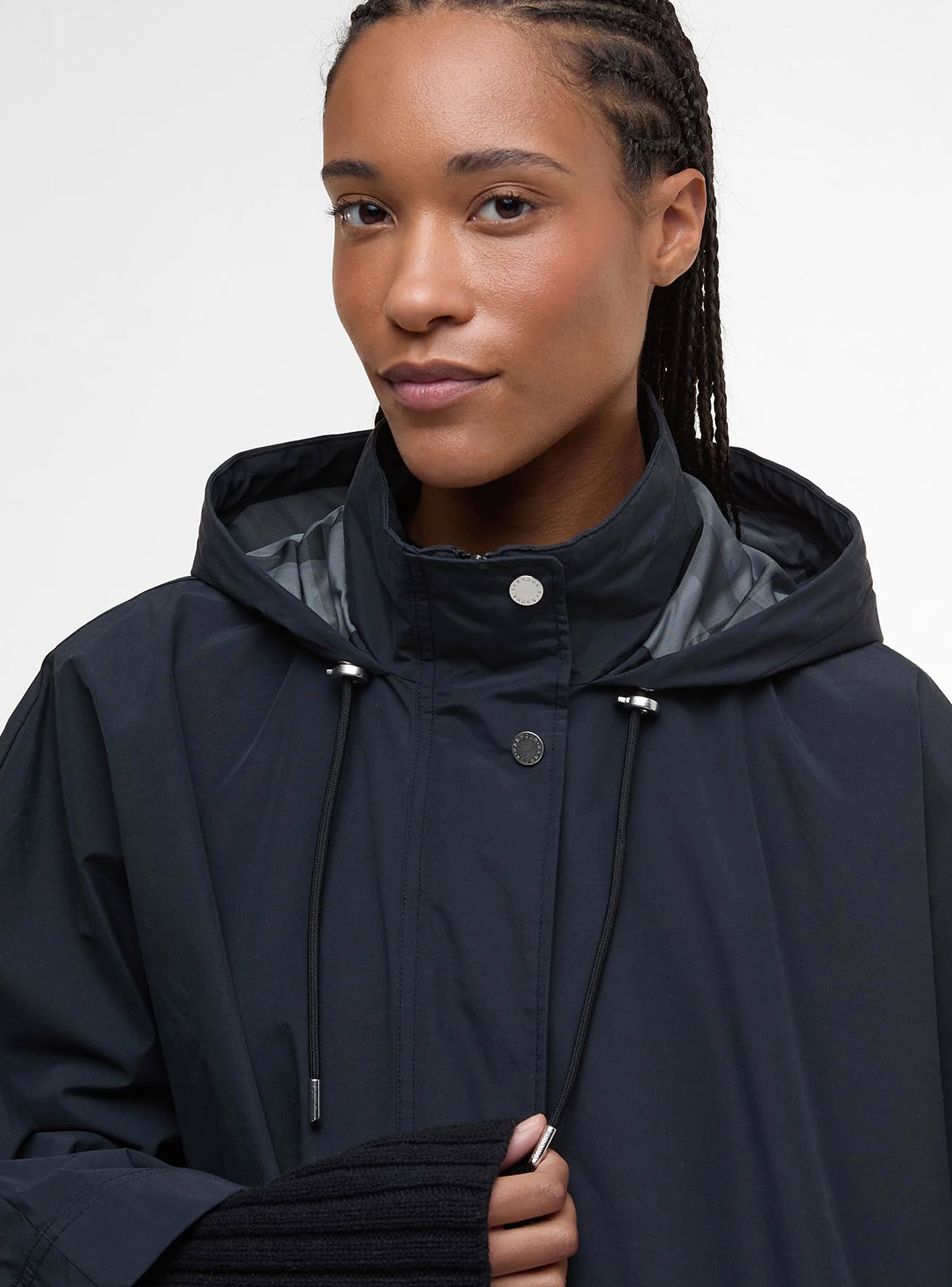 Barbour Everlee Showerproof Cape - Black