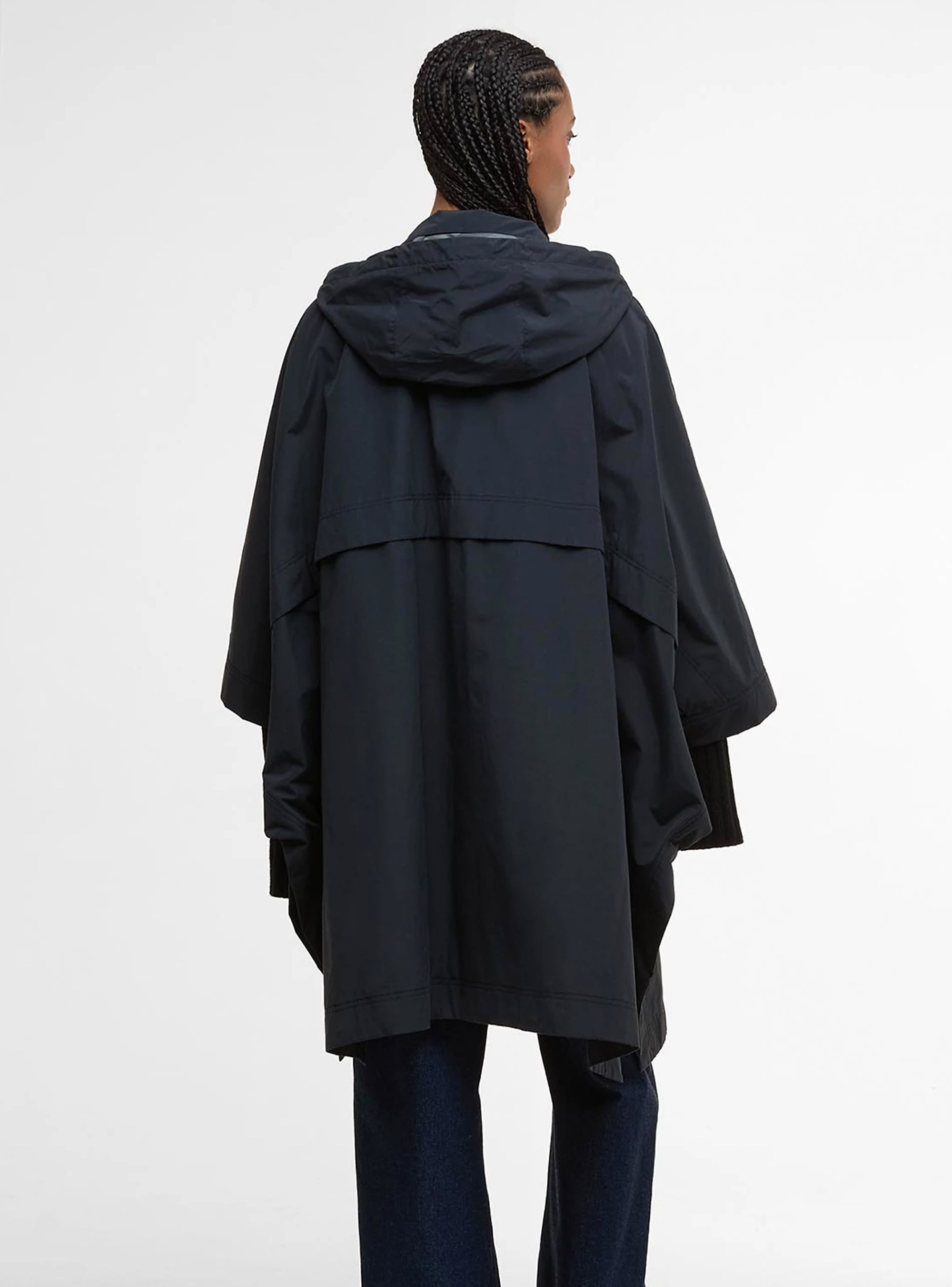 Barbour Everlee Showerproof Cape - Black