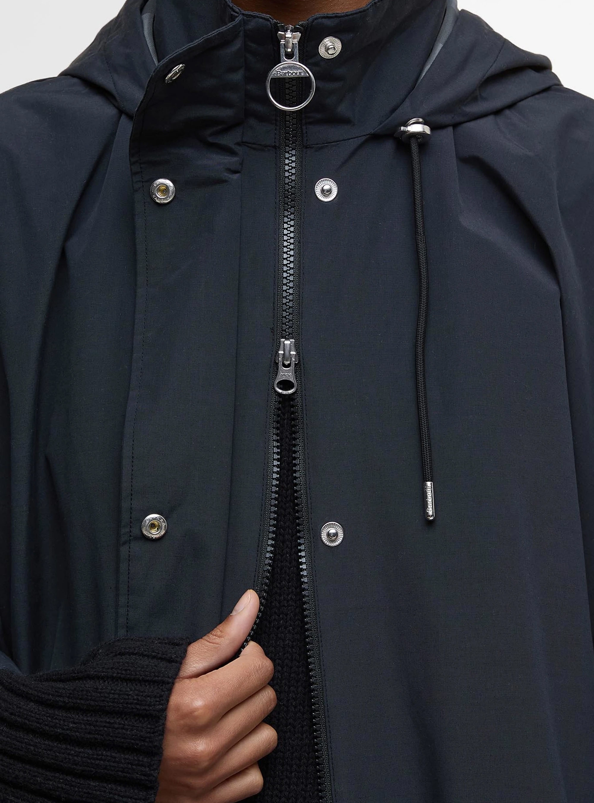 Barbour Everlee Showerproof Cape - Black