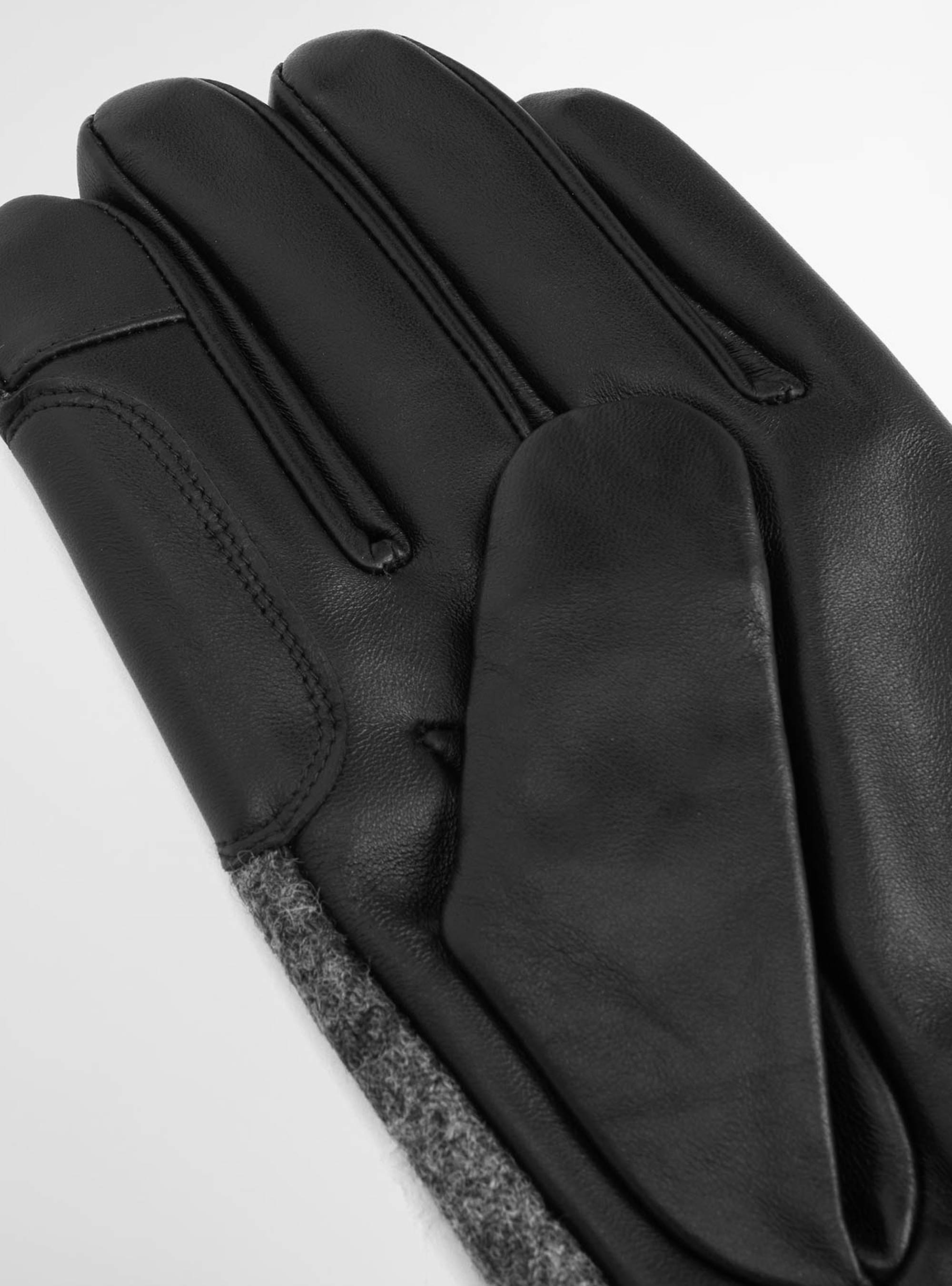 Barbour Newbrough Tartan Gloves - Black