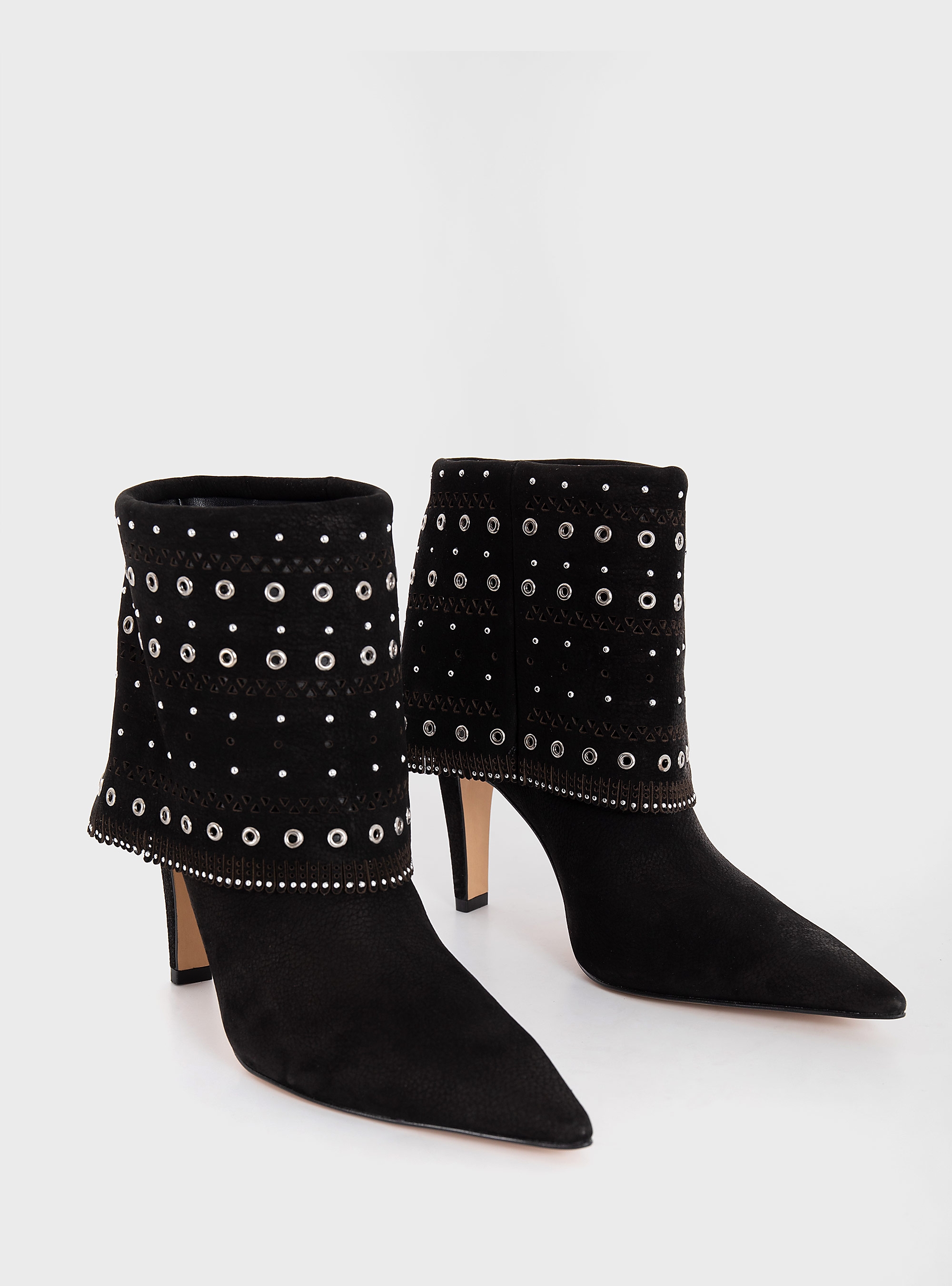Carrano Leather Ankle Boots - Black