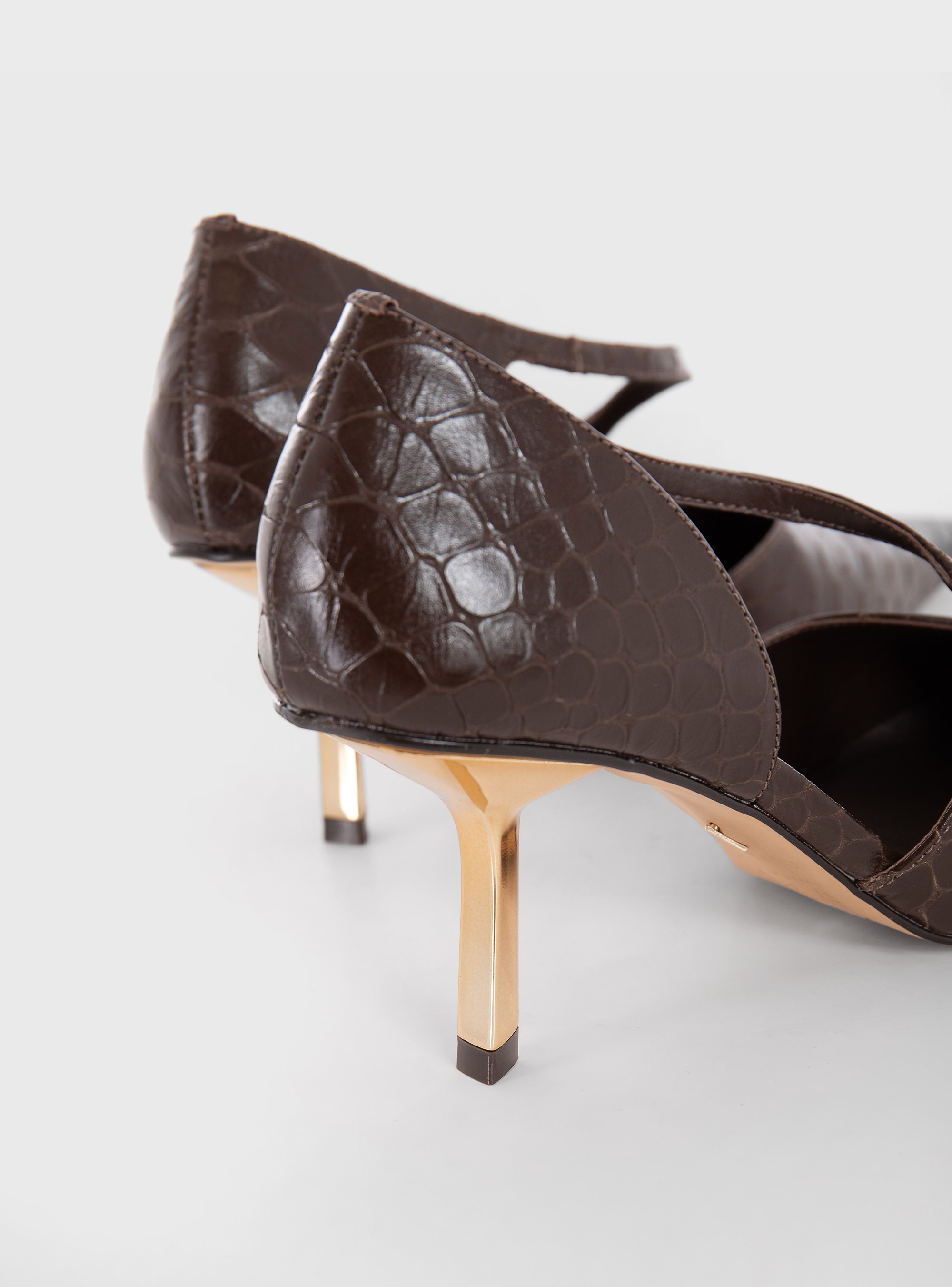 Carrano Heels - Dark Brown