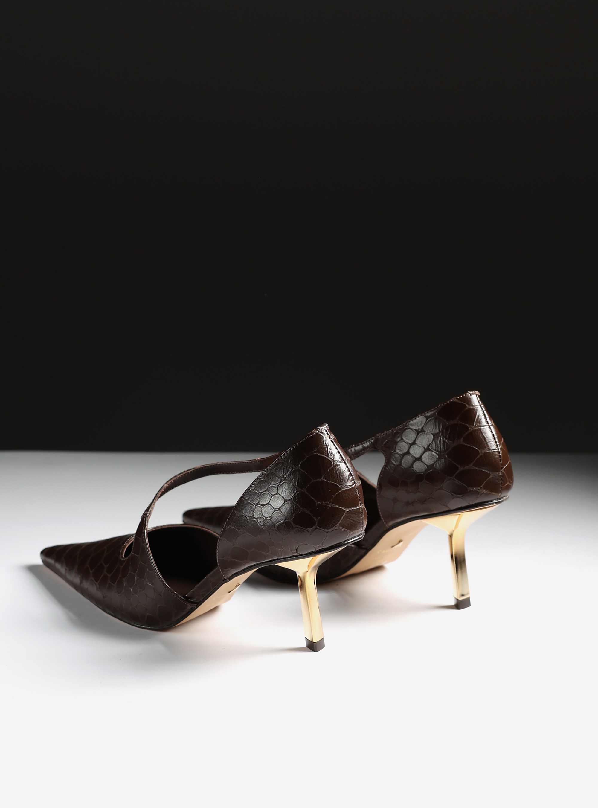 Carrano Heels - Dark Brown