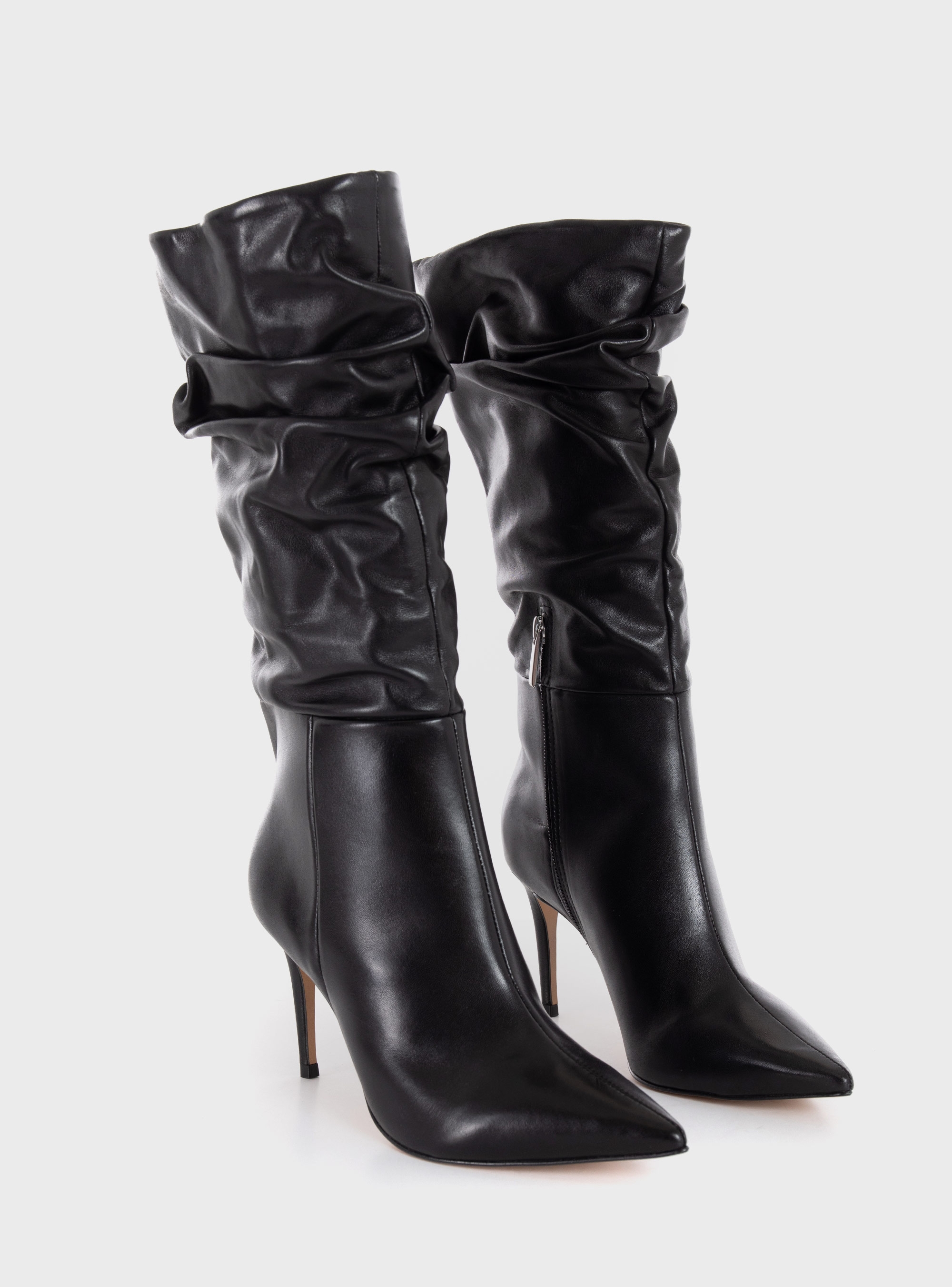 Carrano Leather Boots - Black
