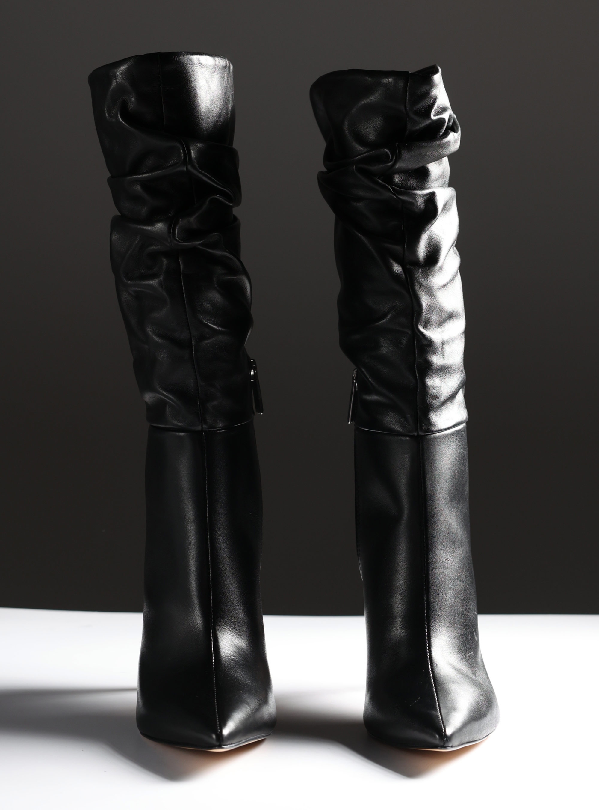 Carrano Leather Boots - Black