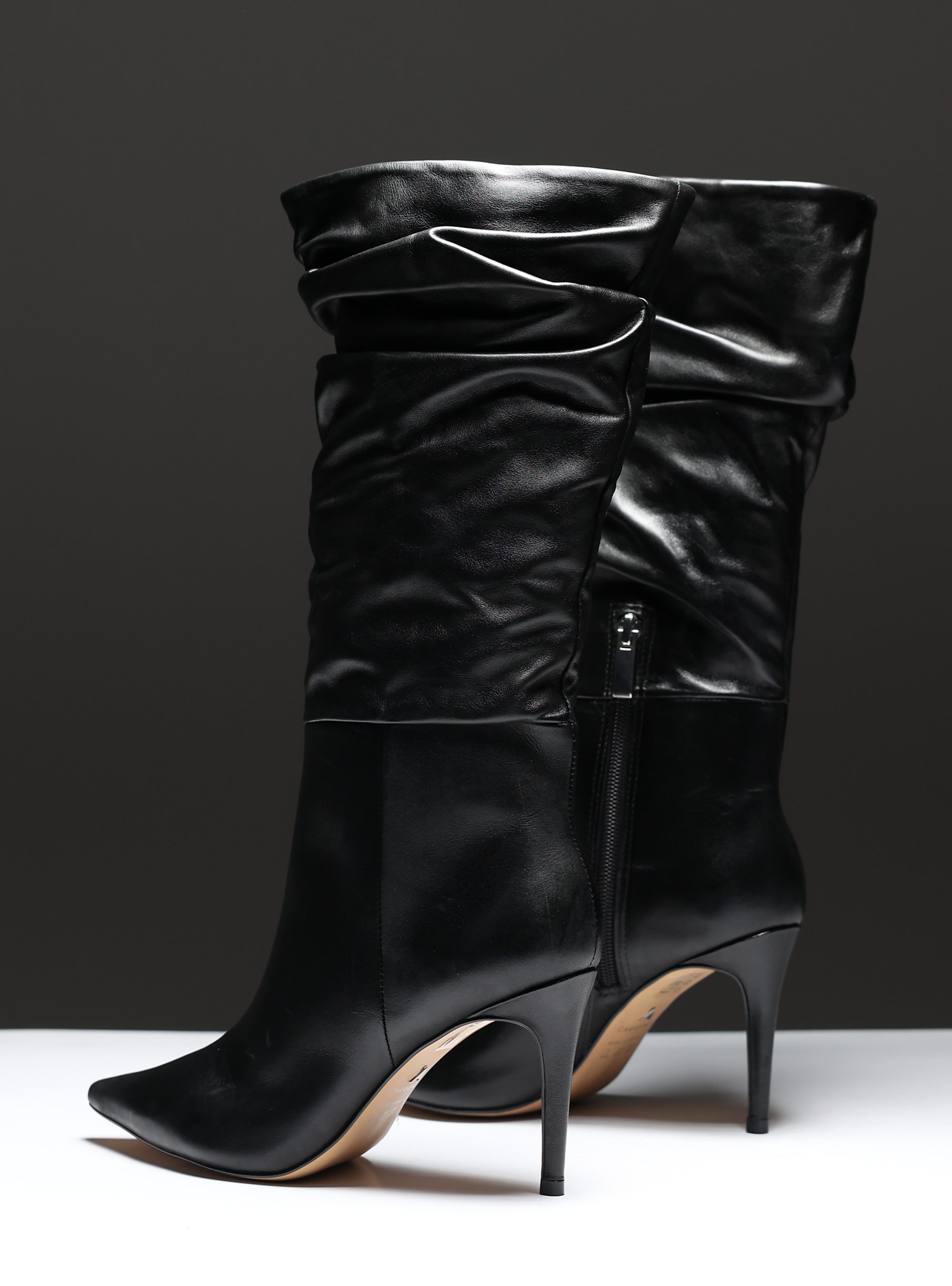 Carrano Leather Boots - Black
