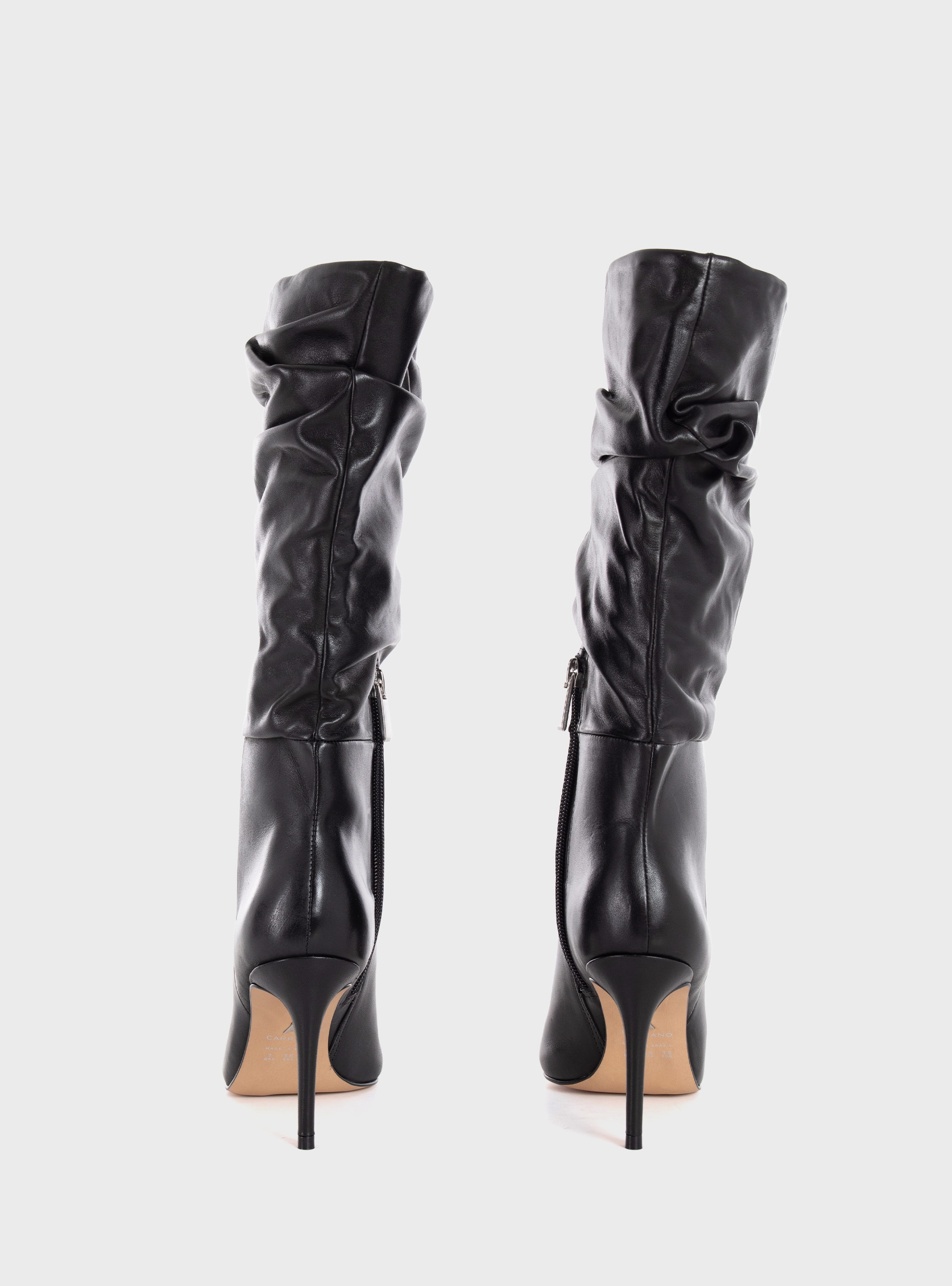 Carrano Leather Boots - Black