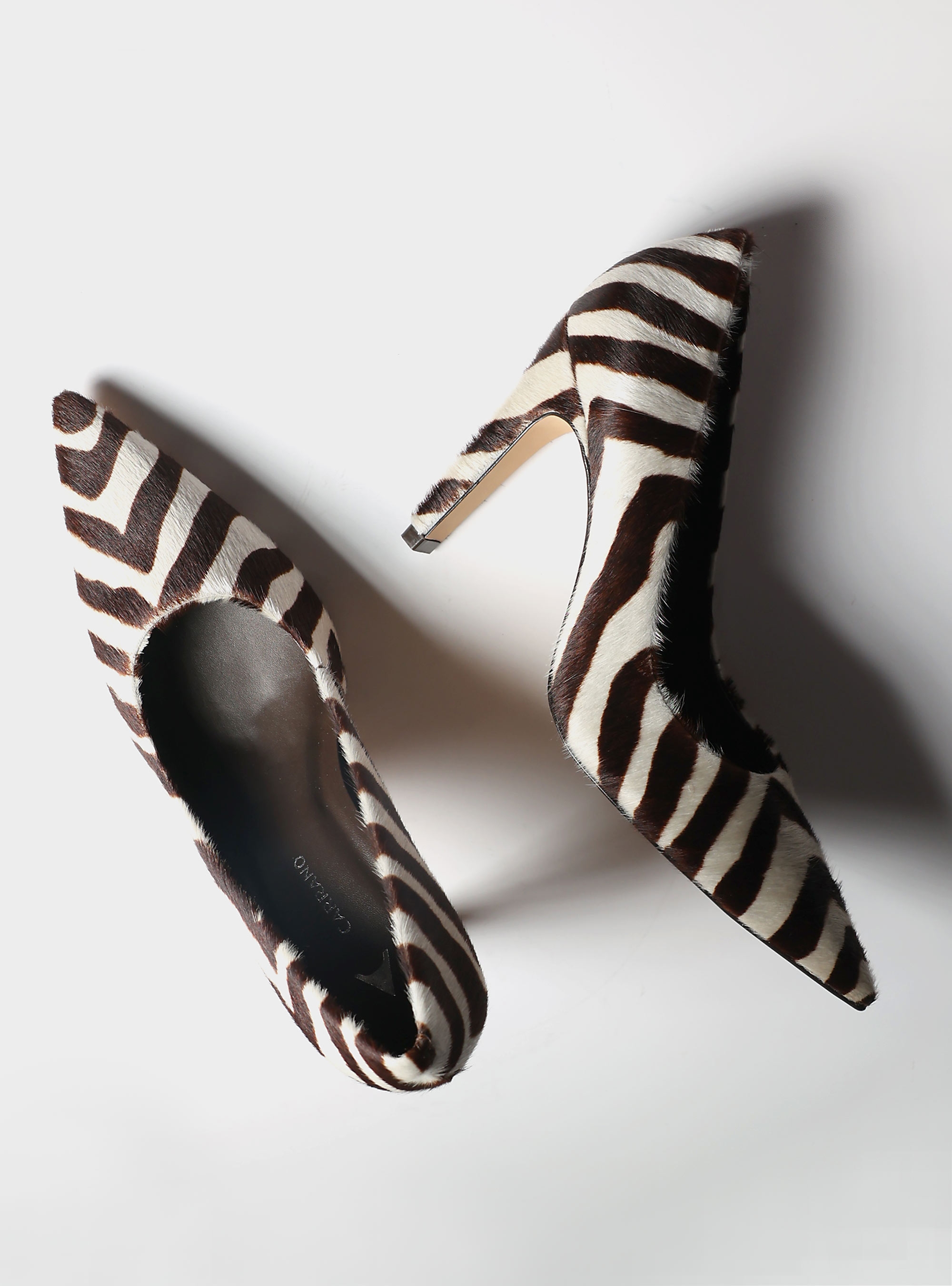 Carrano Heels - Zebra Print