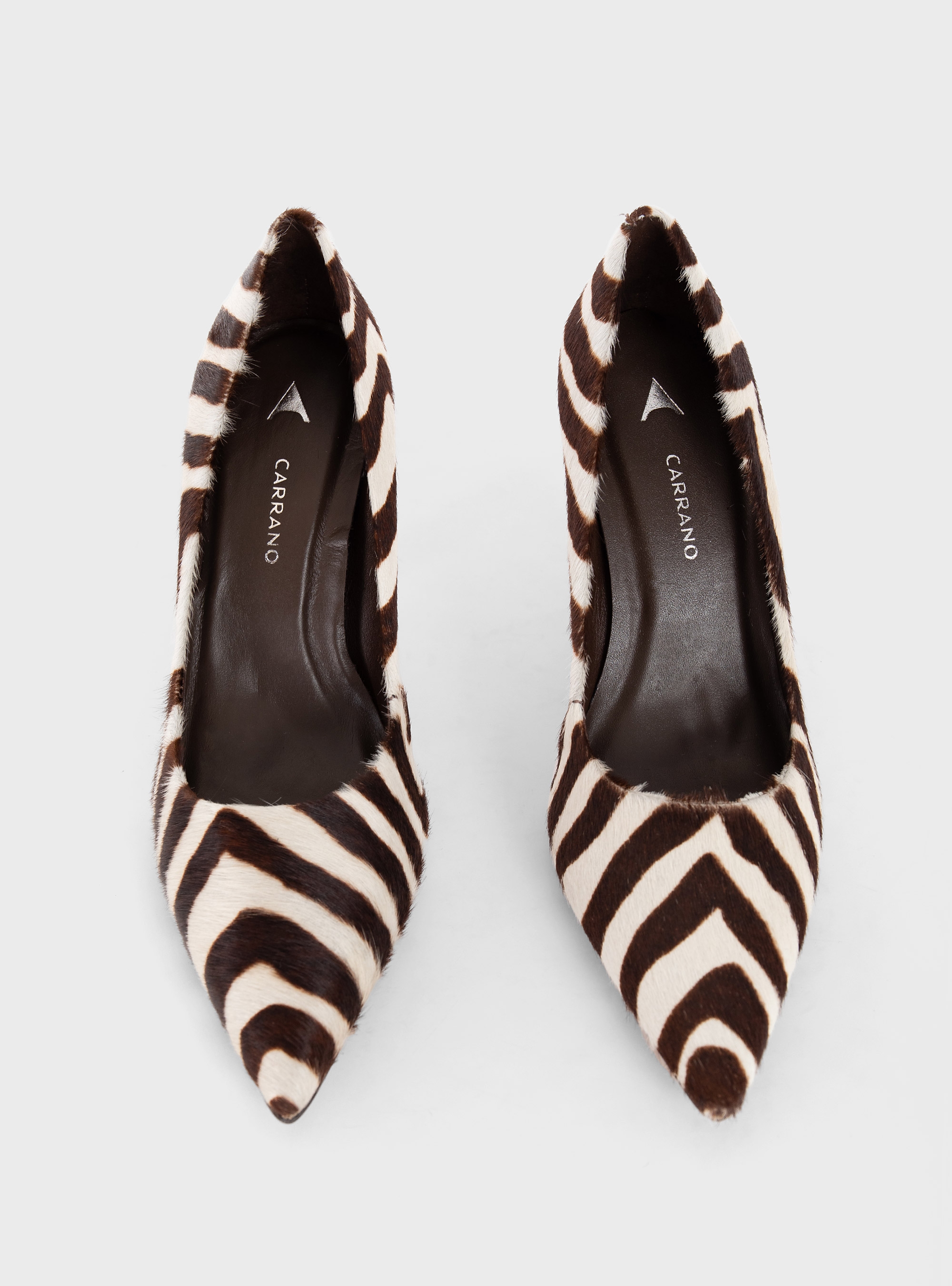 Carrano Heels - Zebra Print