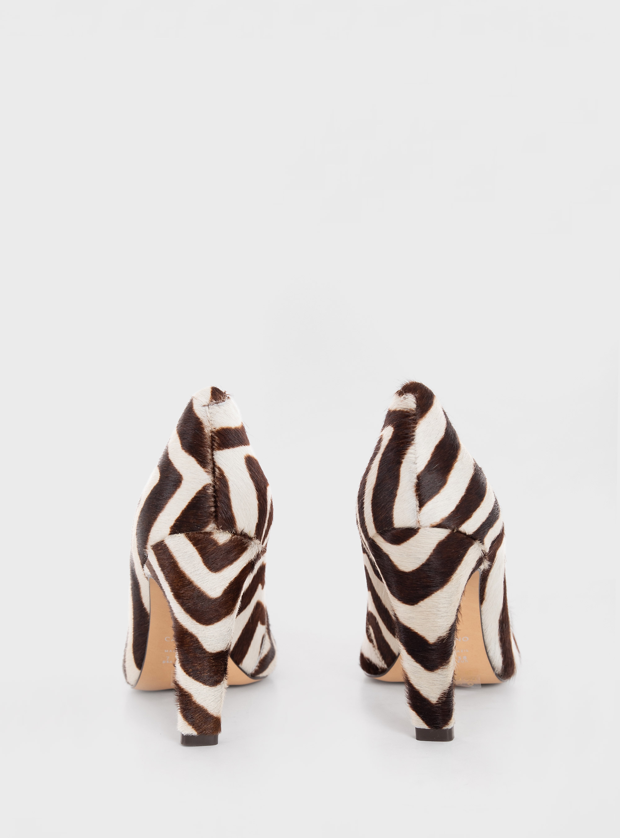 Carrano Heels - Zebra Print