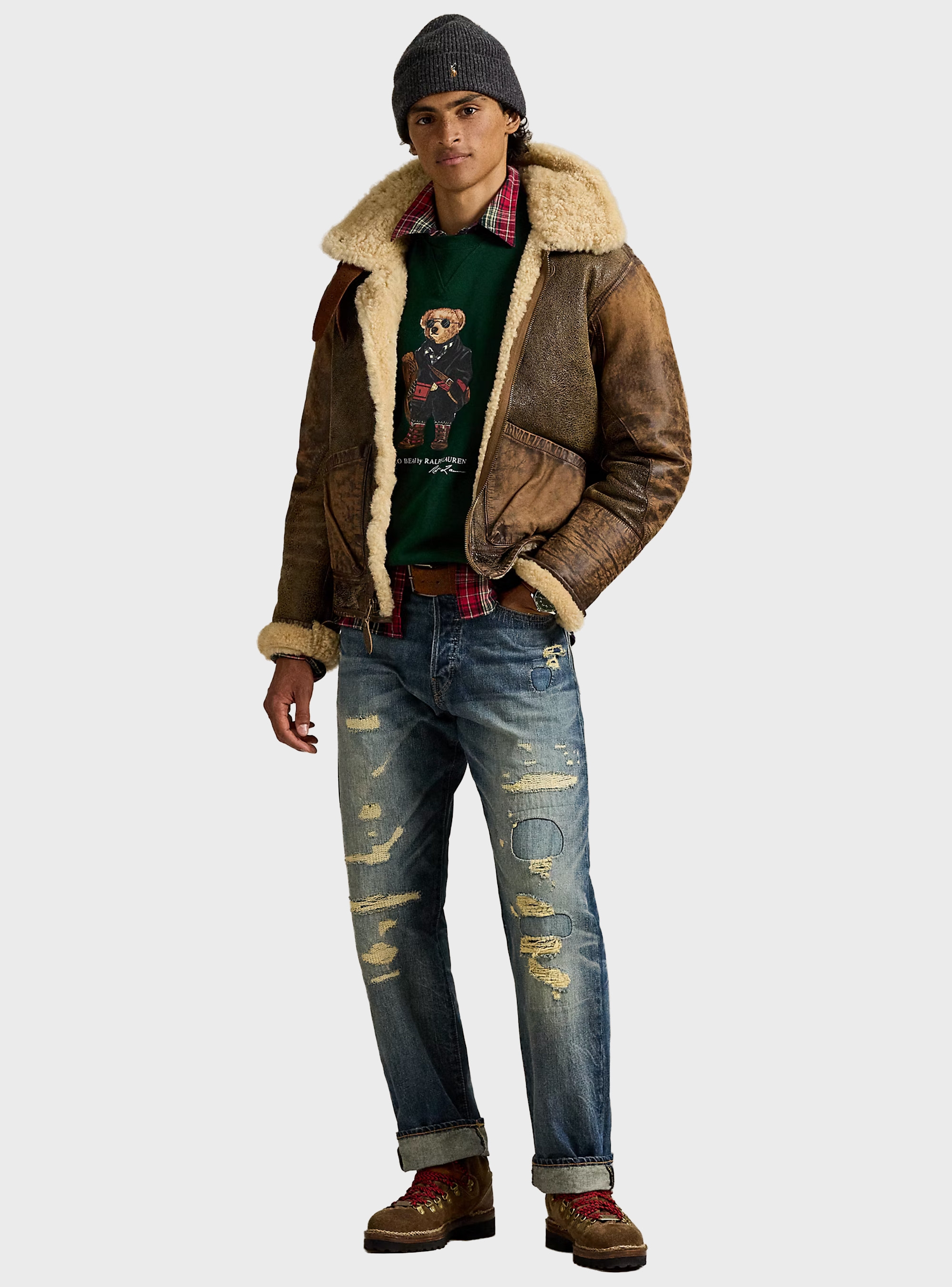 Polo Ralph Lauren Polo Bear Fleece Pullover - Dark Green