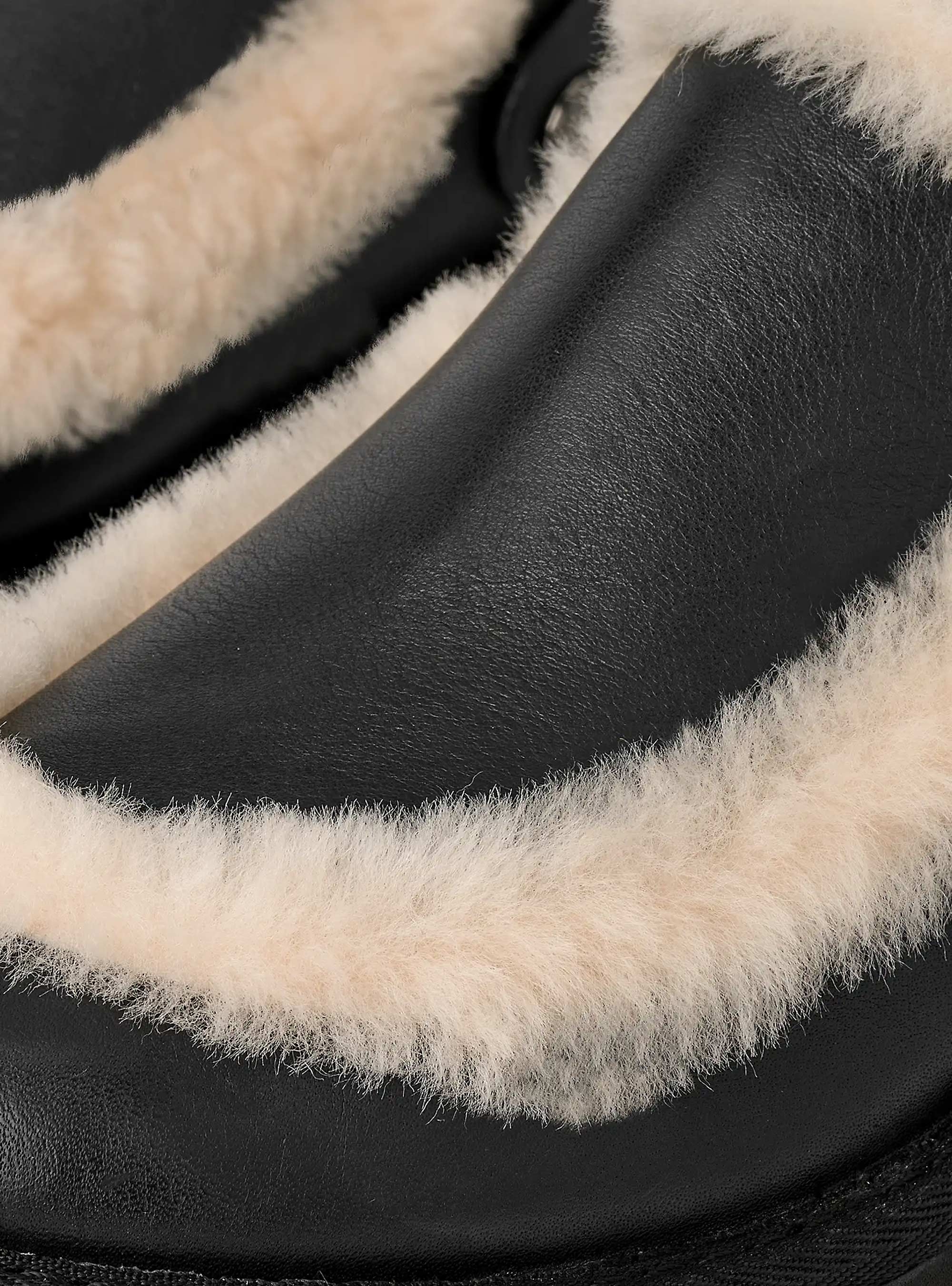 UGG New Heights Esmee Clogs LTHR - Black