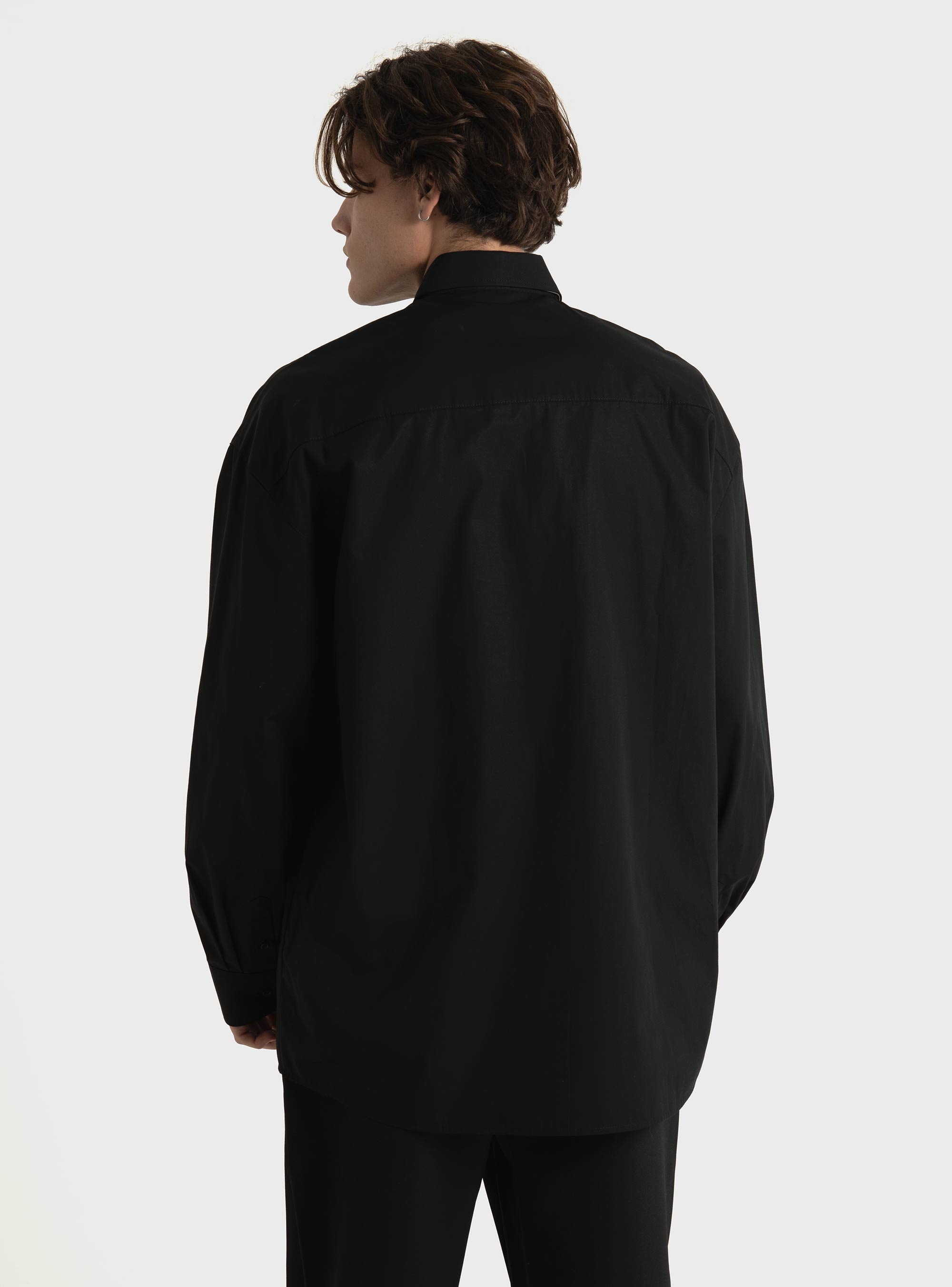 Karl Lagerfeld Oversized Shirt - Black