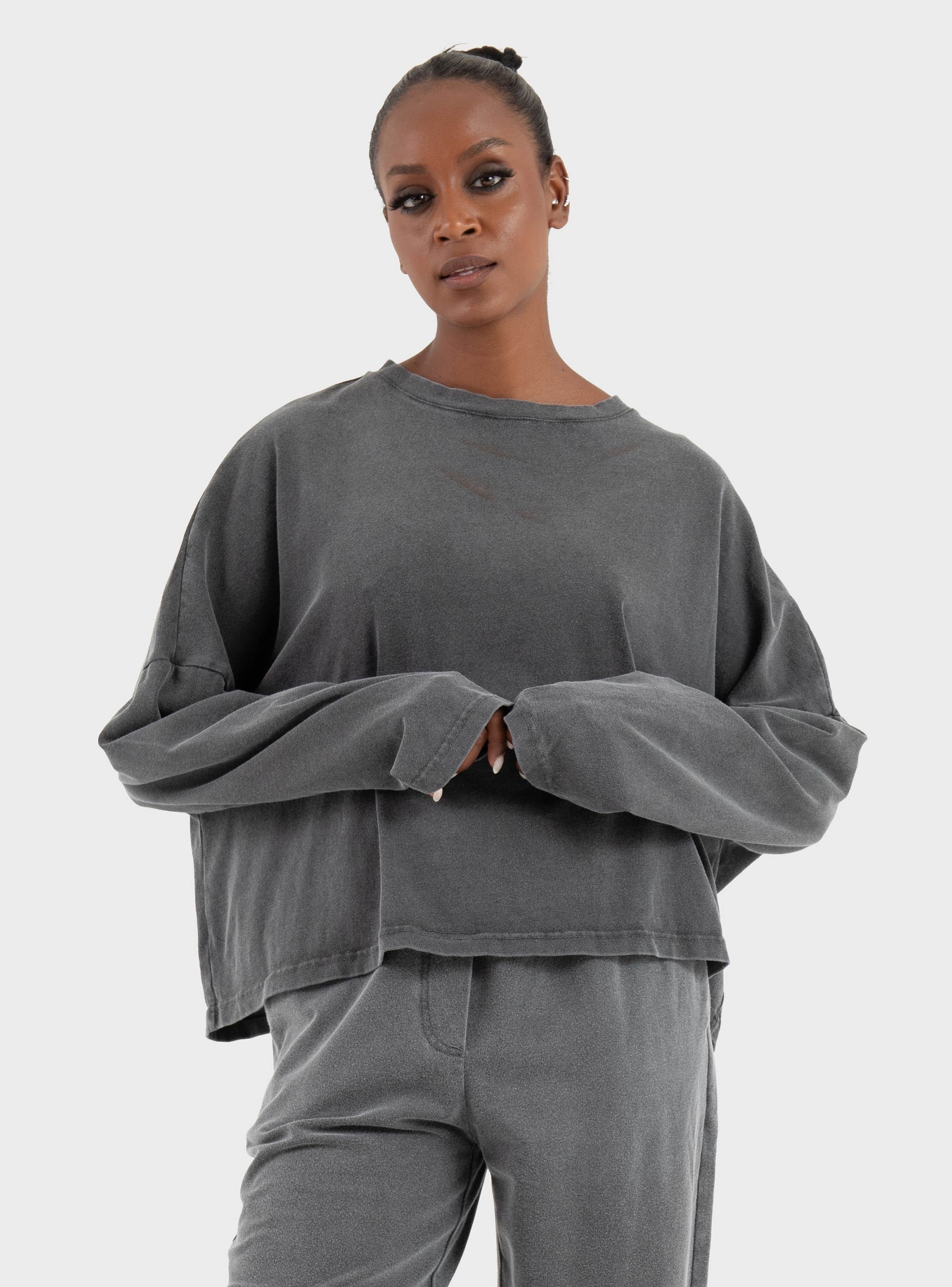 Four Minds Blouse - Dark Grey