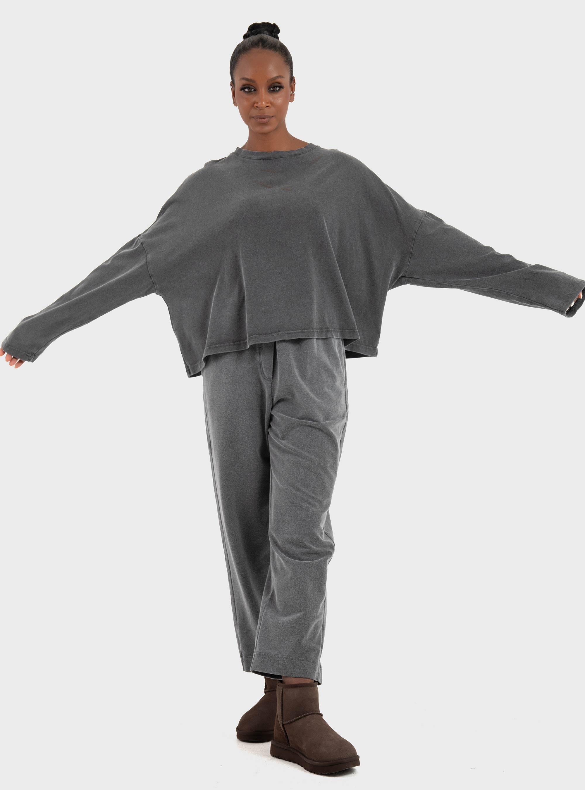 Four Minds Blouse - Dark Grey