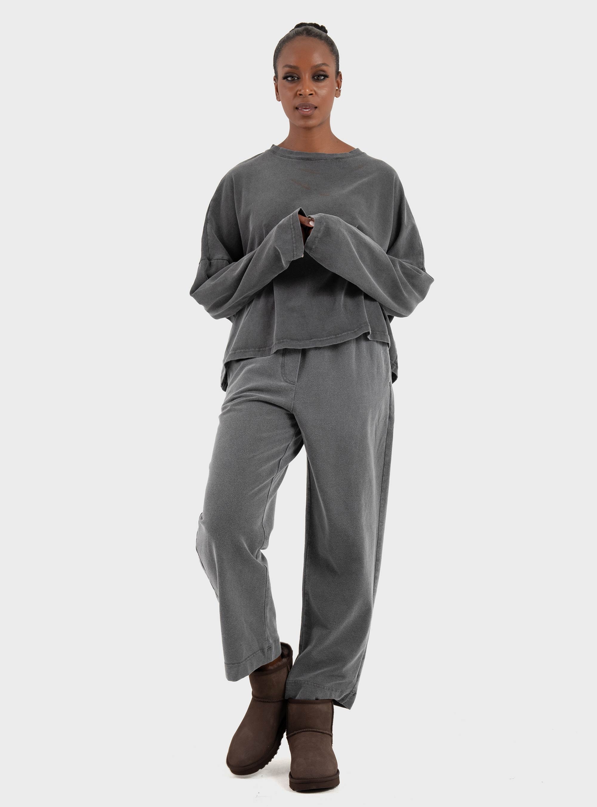 Four Minds Blouse - Dark Grey