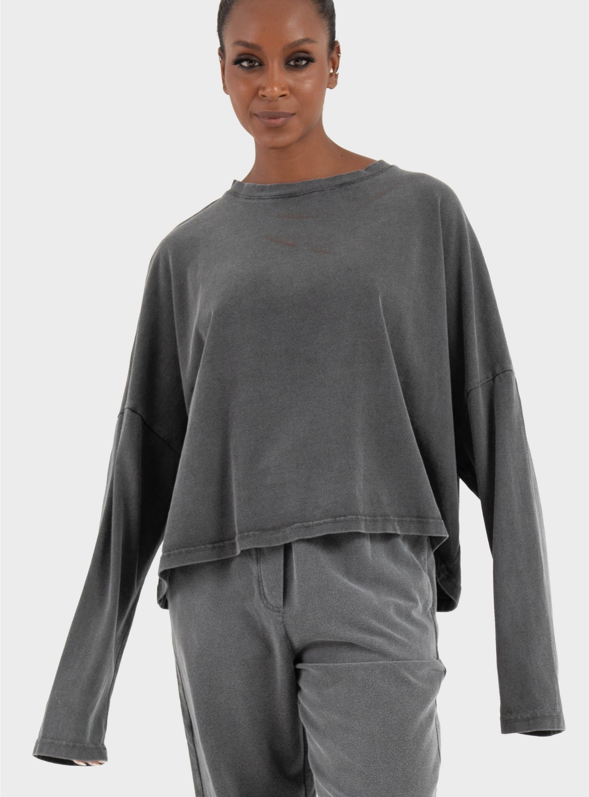 Four Minds Blouse - Dark Grey