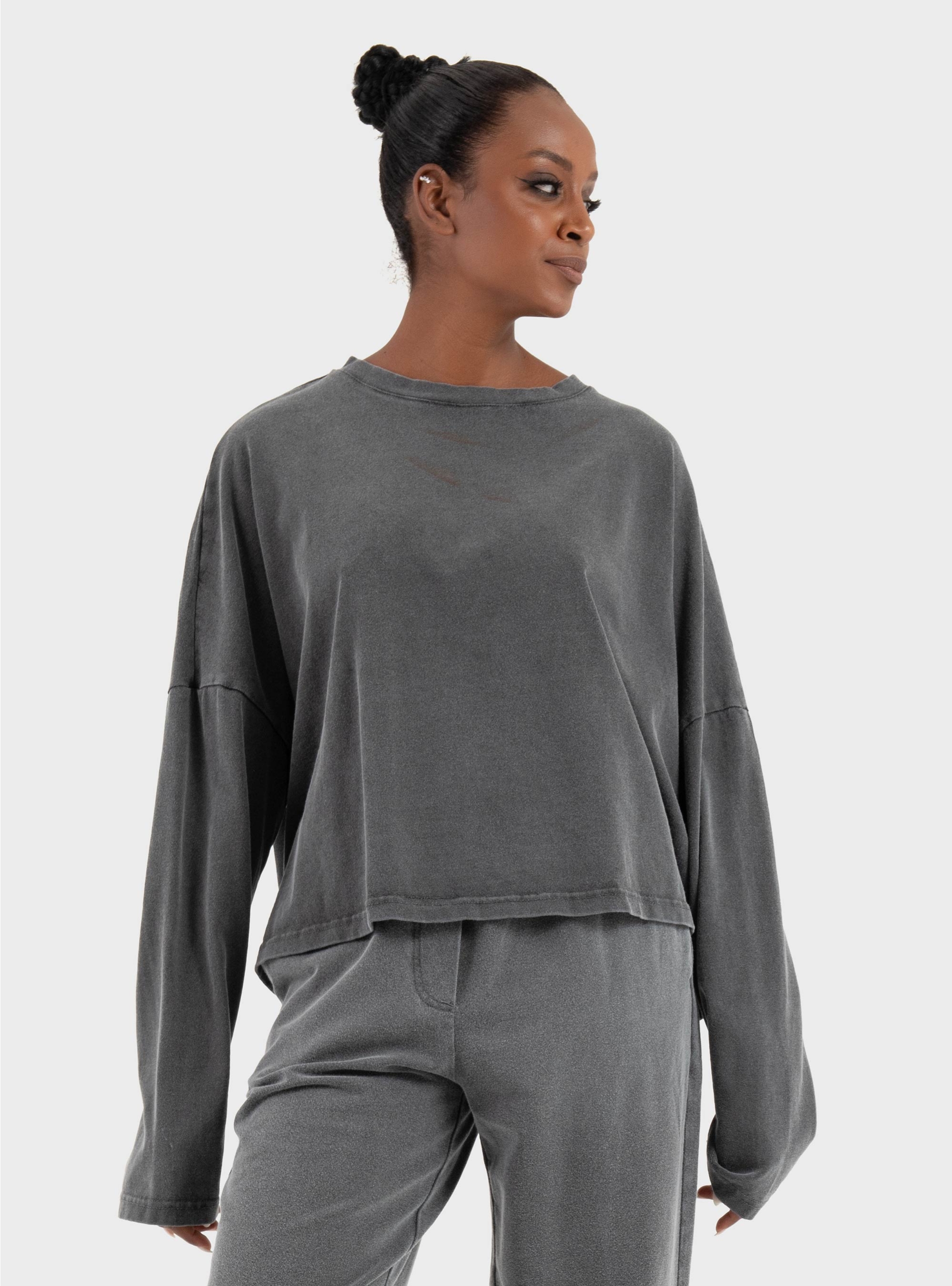 Four Minds Blouse - Dark Grey