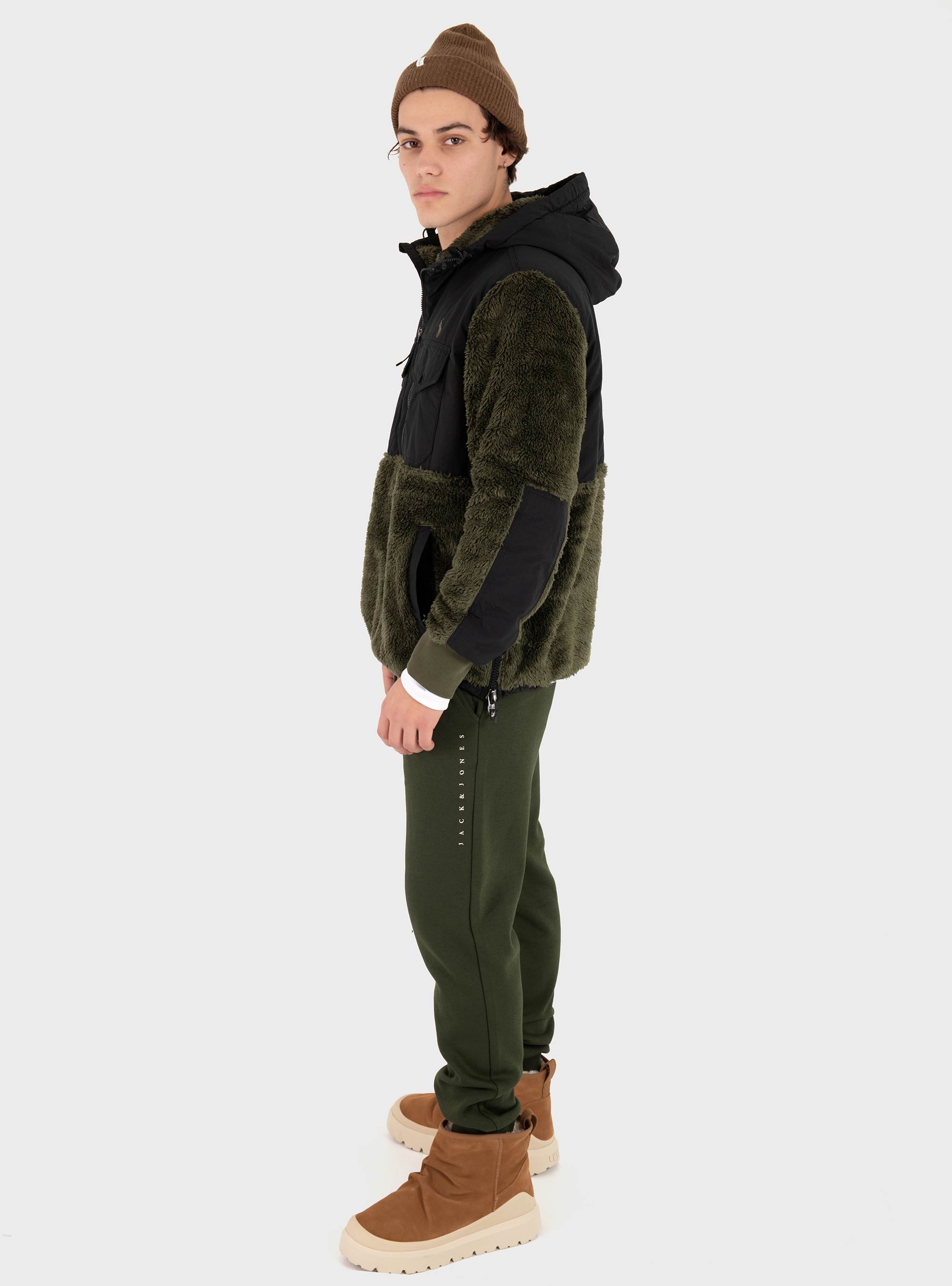 Polo Ralph Lauren Fleece Hoodie - Dark Olive Green
