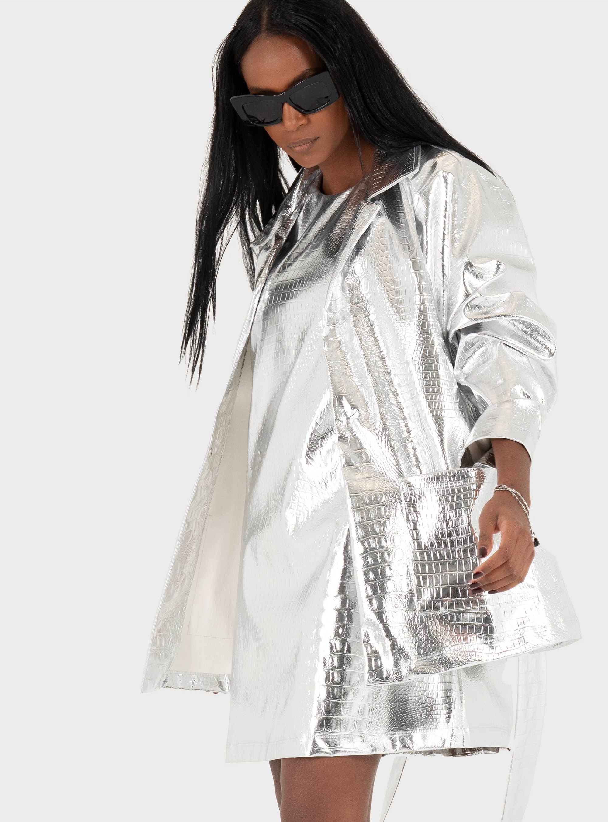 Collectiva Noir Sielo Jacket - Silver