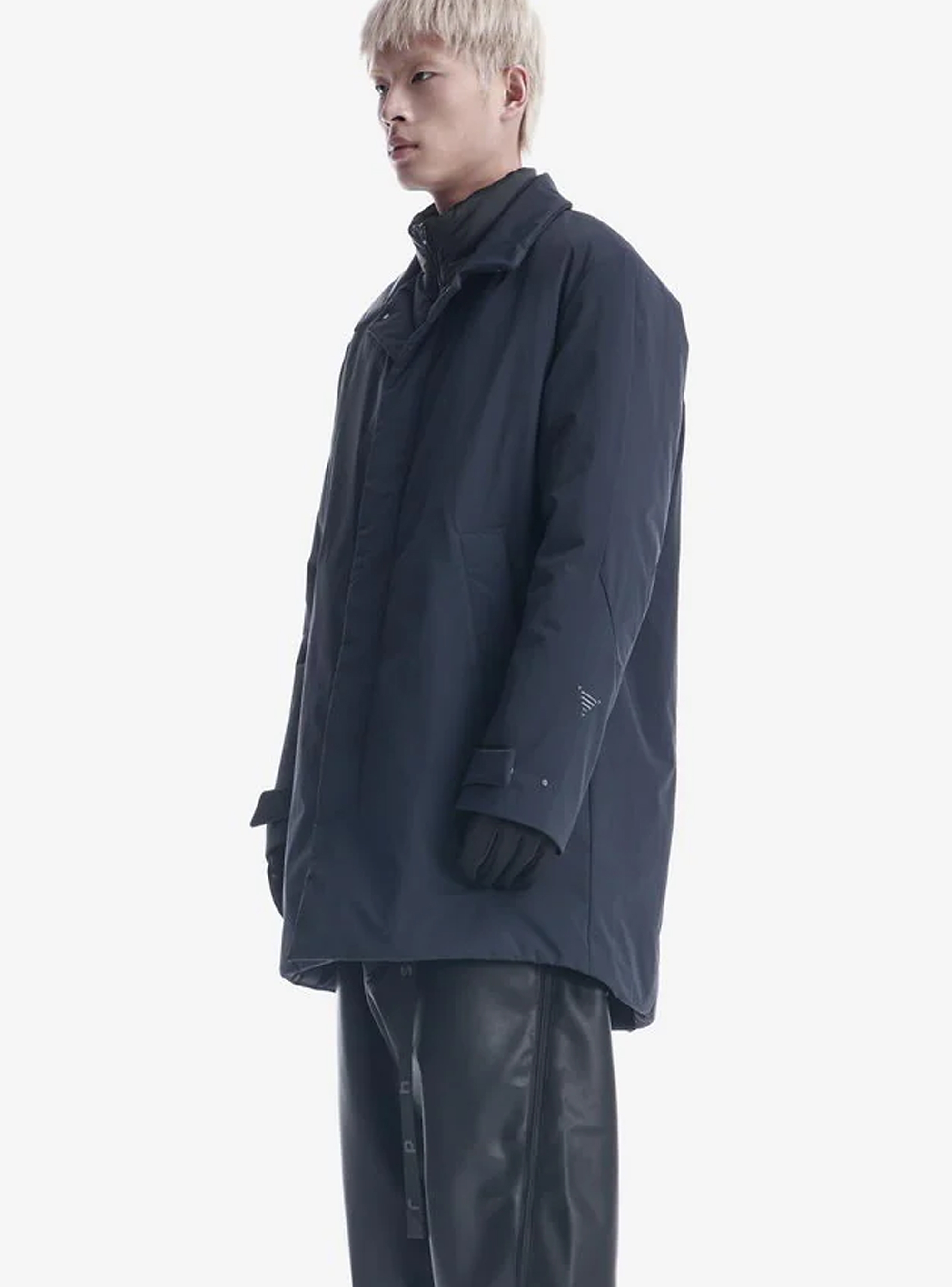 Krakatau Bleriot Trench Coat - Navy