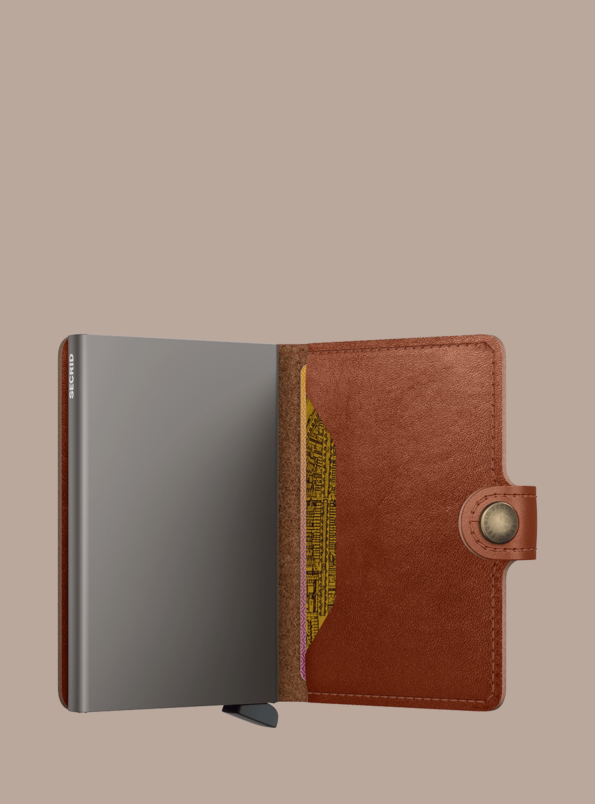 Secrid Miniwallet Texano Saddle - Rust