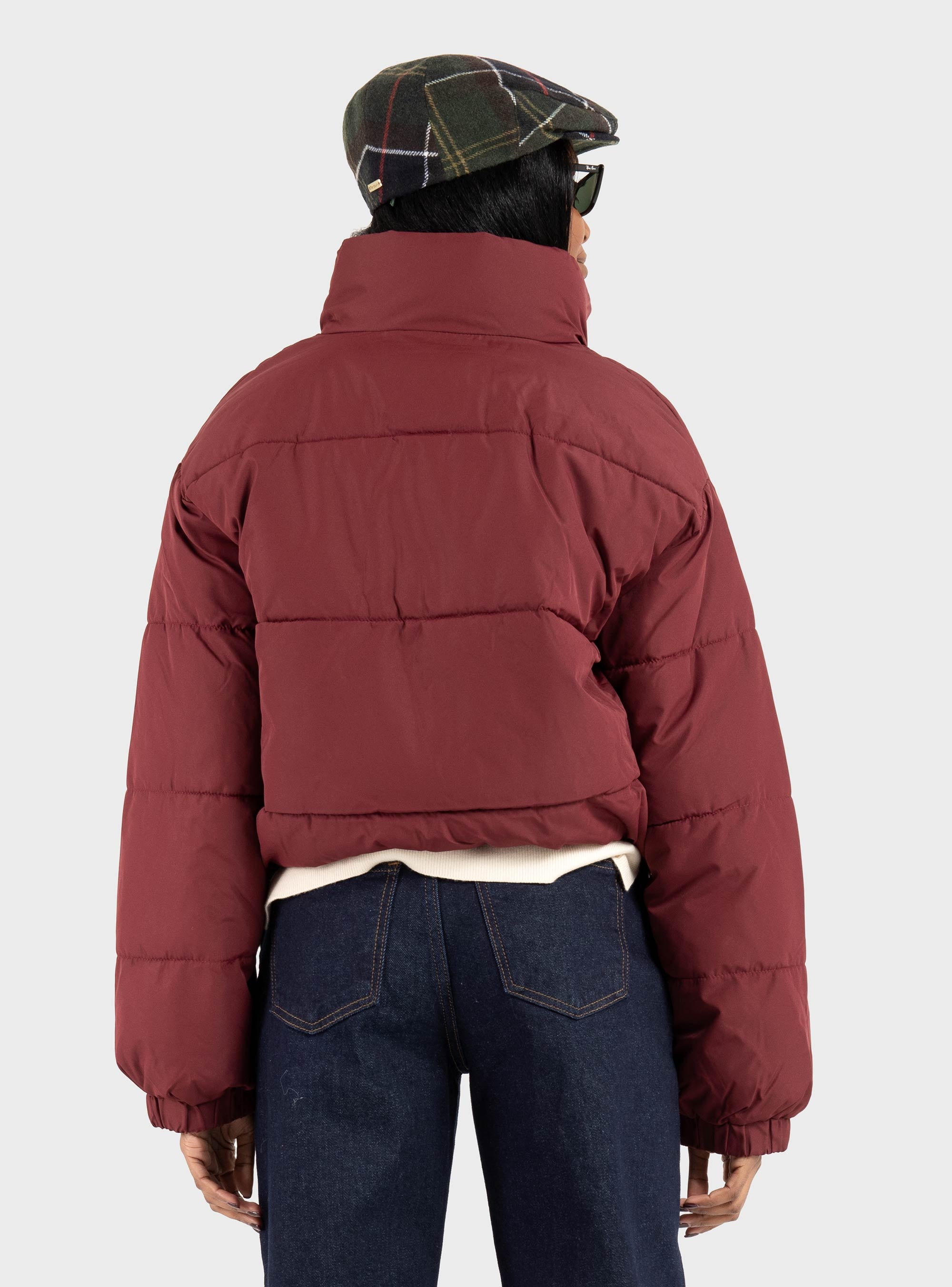 JJXX Tracy Puffer Jacket - Bordeaux