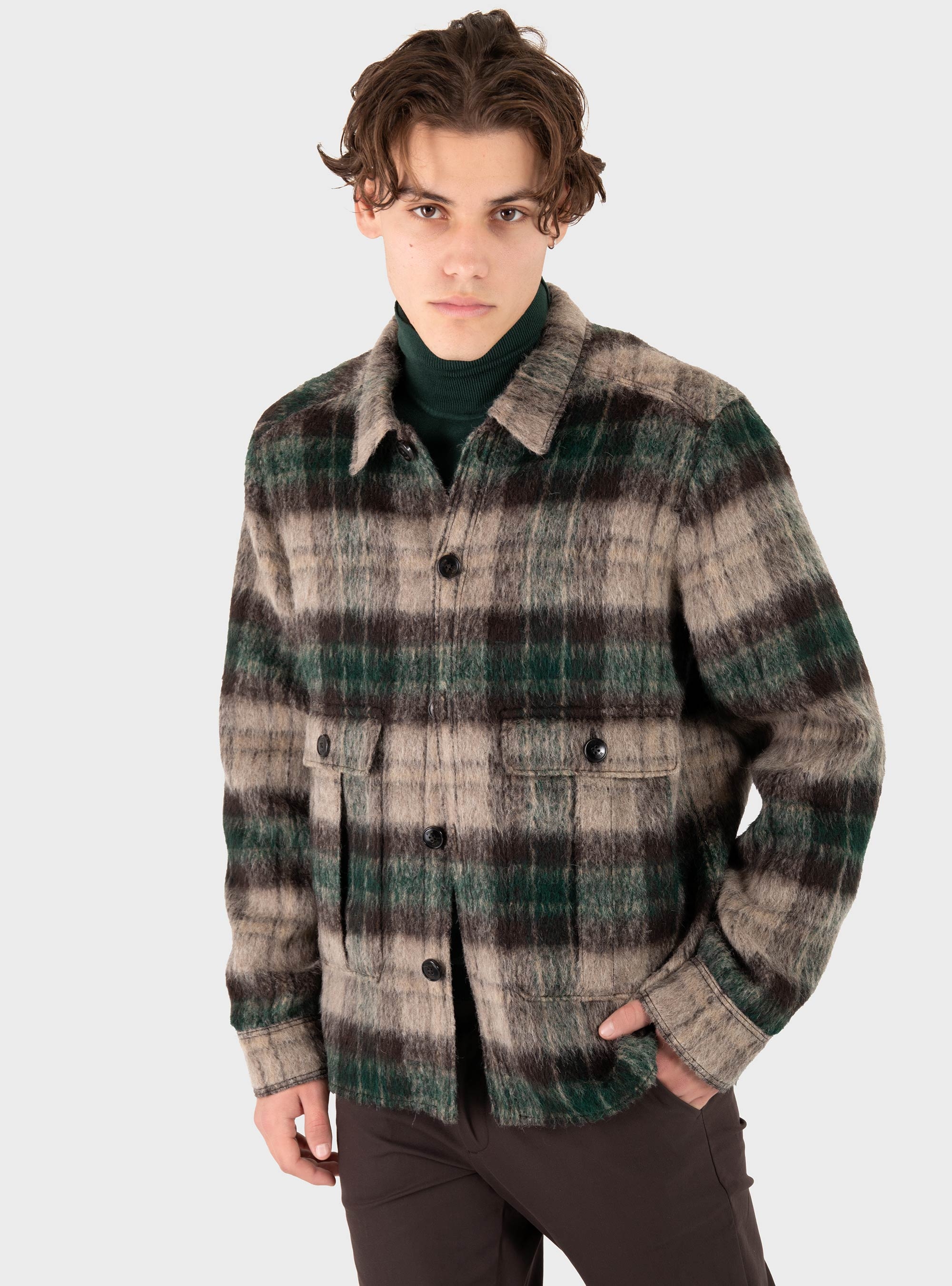 Drykorn Liewa Shirt - Dark Green