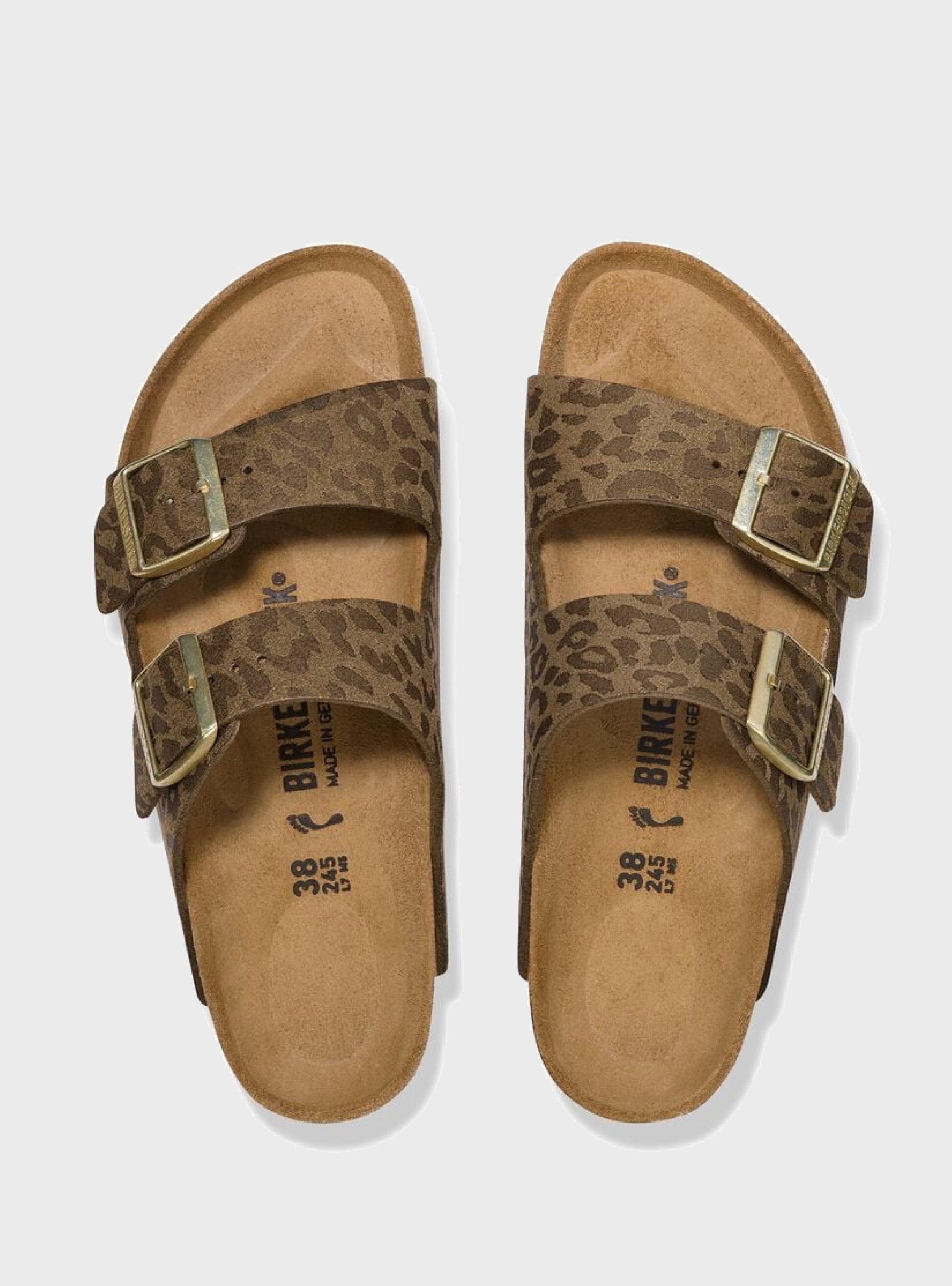 Birkenstock Arizona Bs Regular Fit Sandals - Khaki